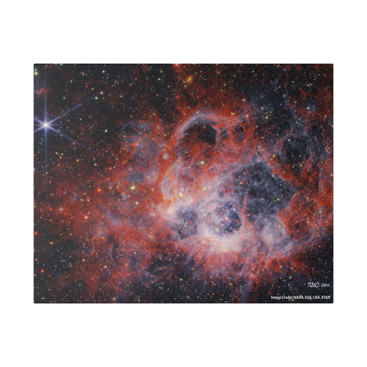 NGC 604, Canvas Wall Art