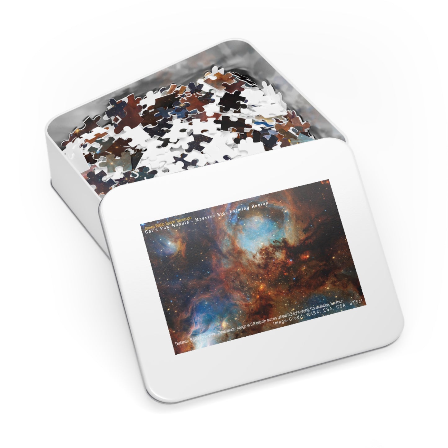 Cat's Paw Nebula, Jigsaw Puzzle