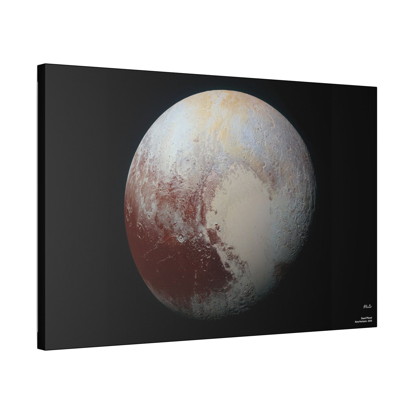 Pluto, Canvas Wall Art