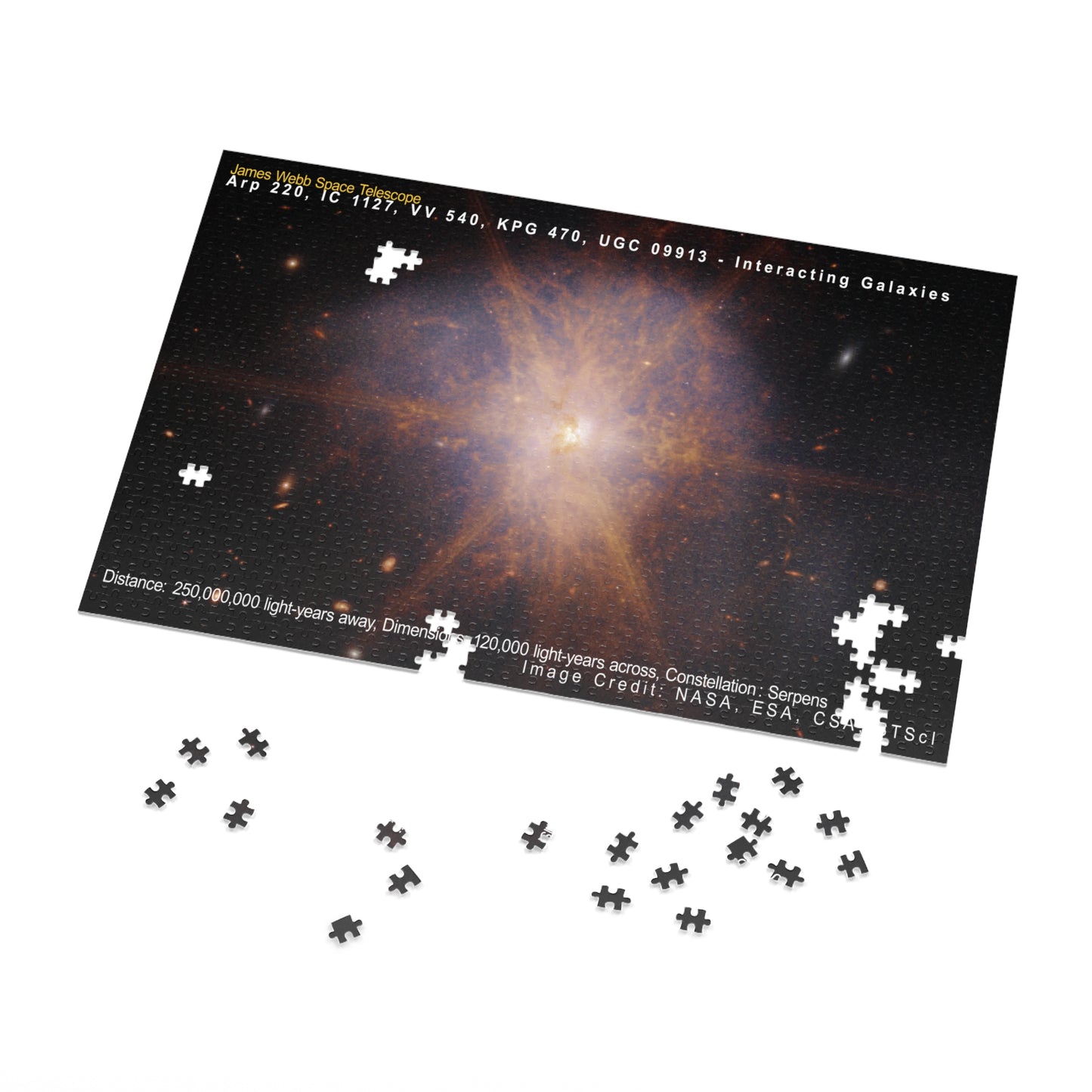 Arp 220, Jigsaw Puzzle