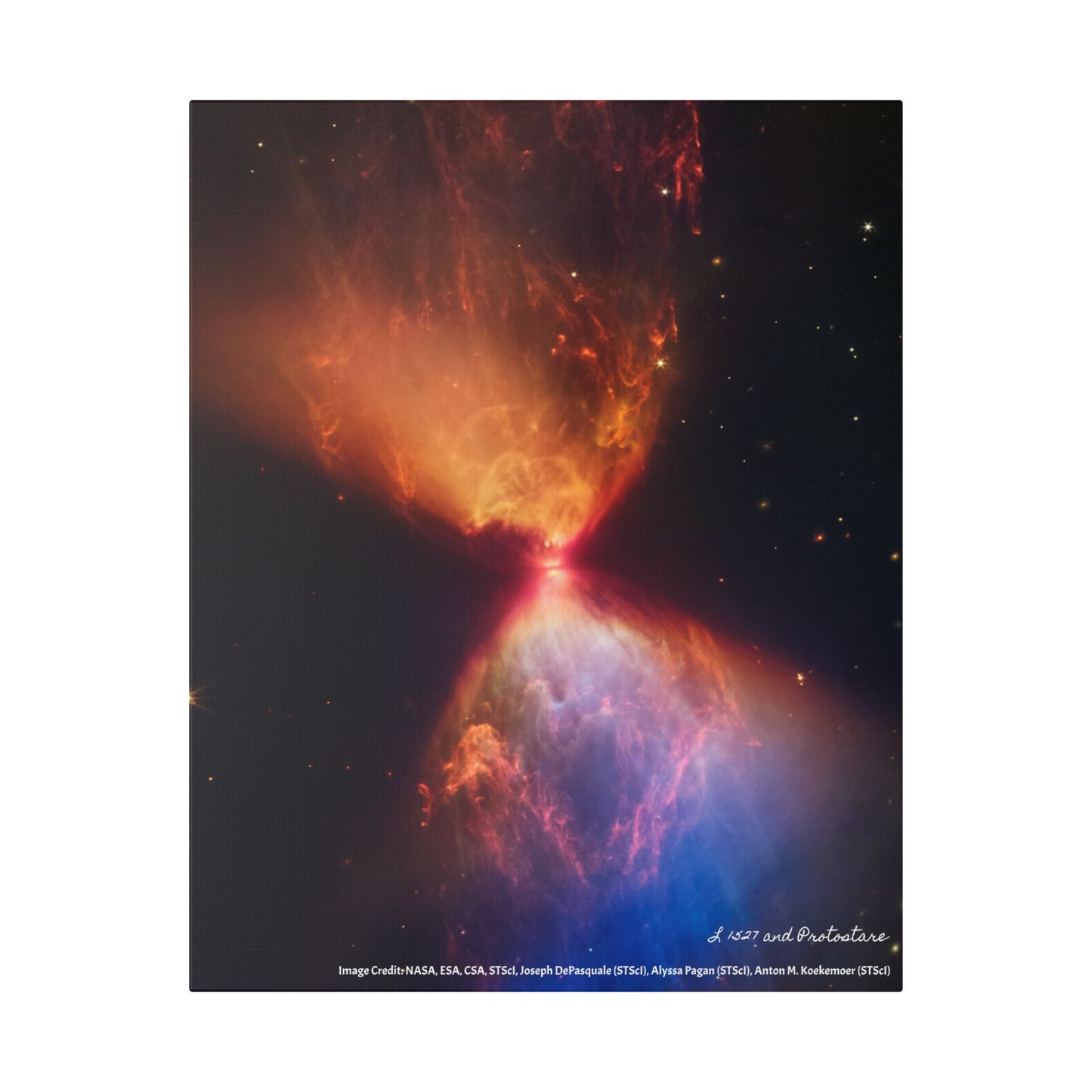 L 1527 and Protostar, Canvas Wall Art