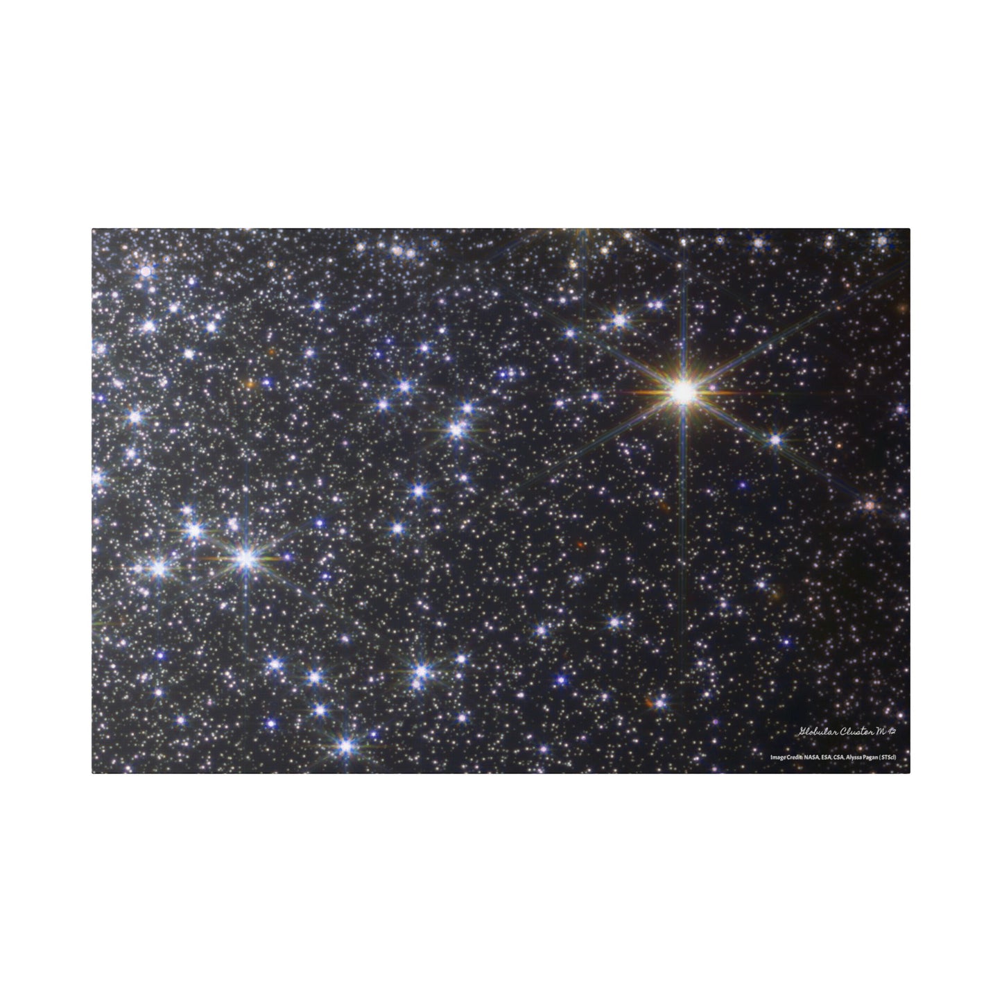 Globular Cluster M92, Canvas Wall Art