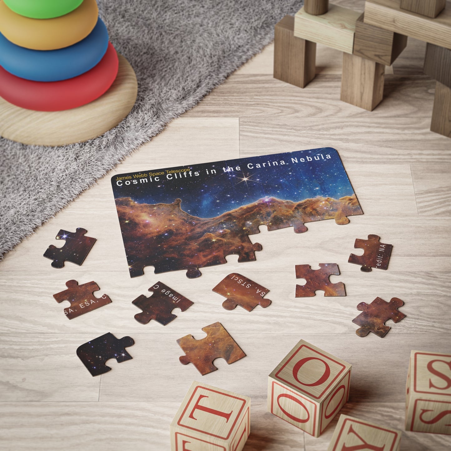 Cosmic Cliffs, Kids' Puzzle