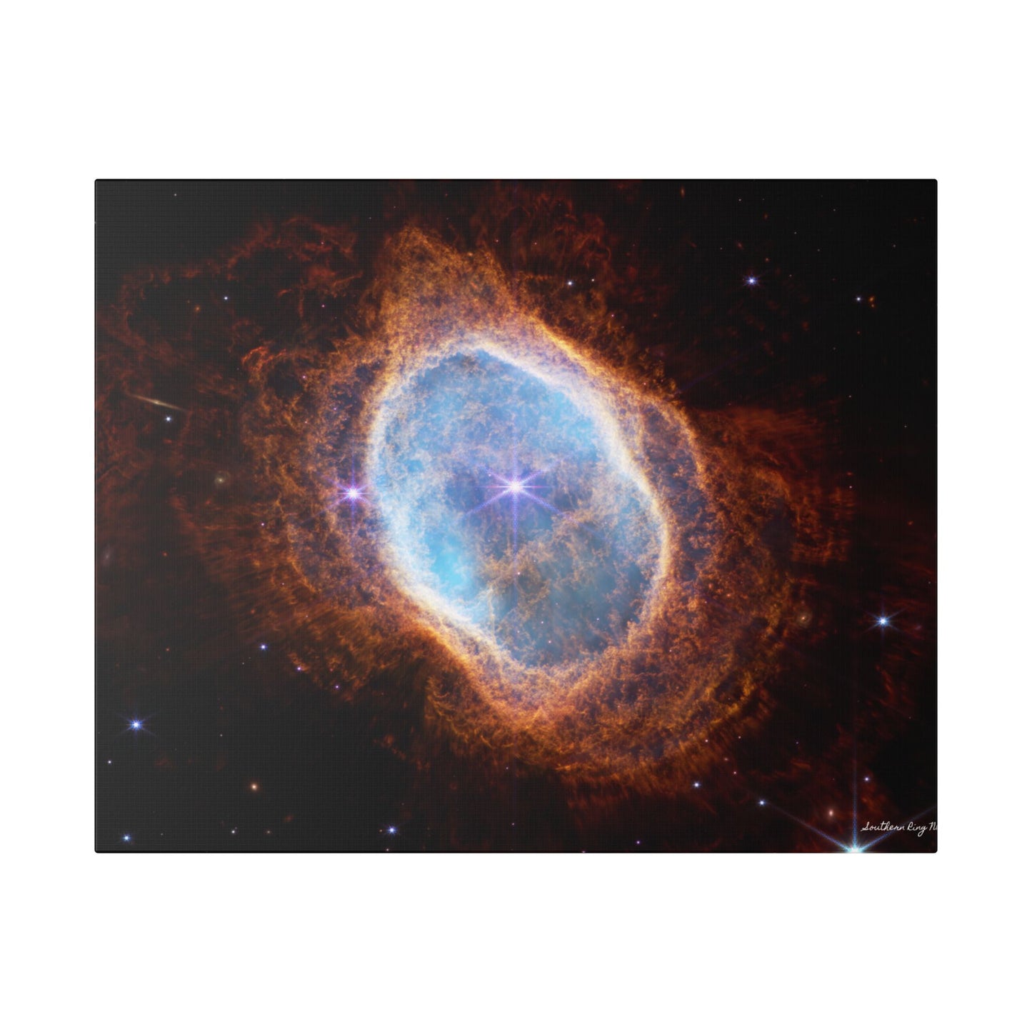 Southern Ring Nebula, Canvas Wall Art