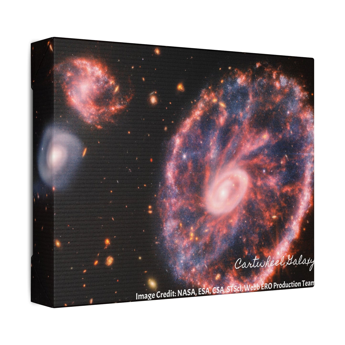 Cartwheel Galaxy, Canvas Wall Art