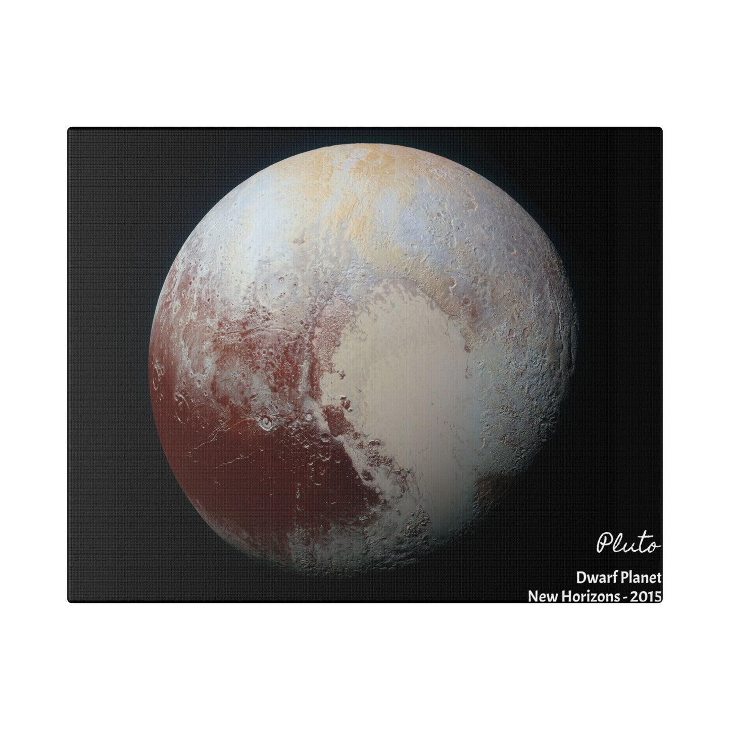 Pluto, Canvas Wall Art