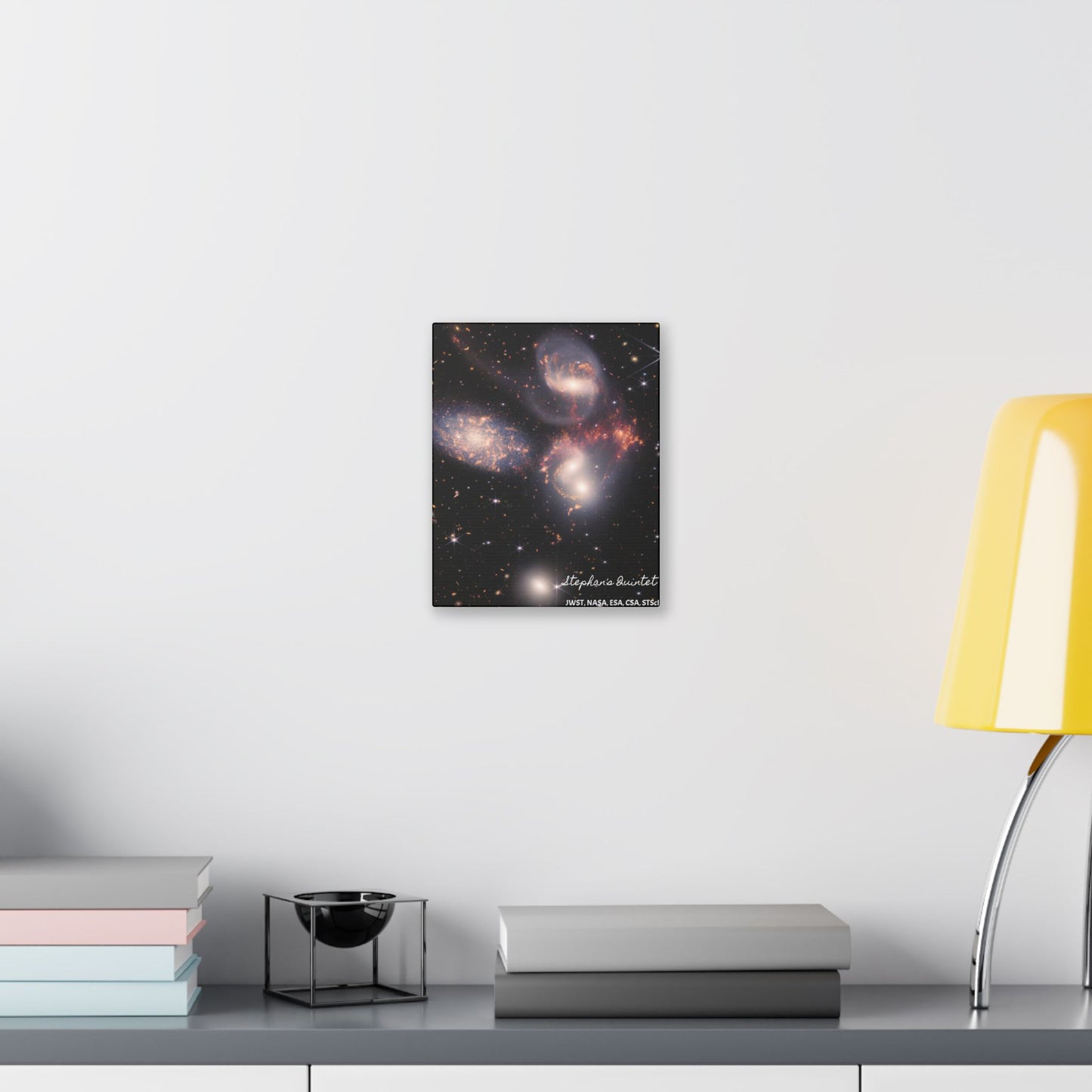Stephan's Quintet, Canvas Wall Art