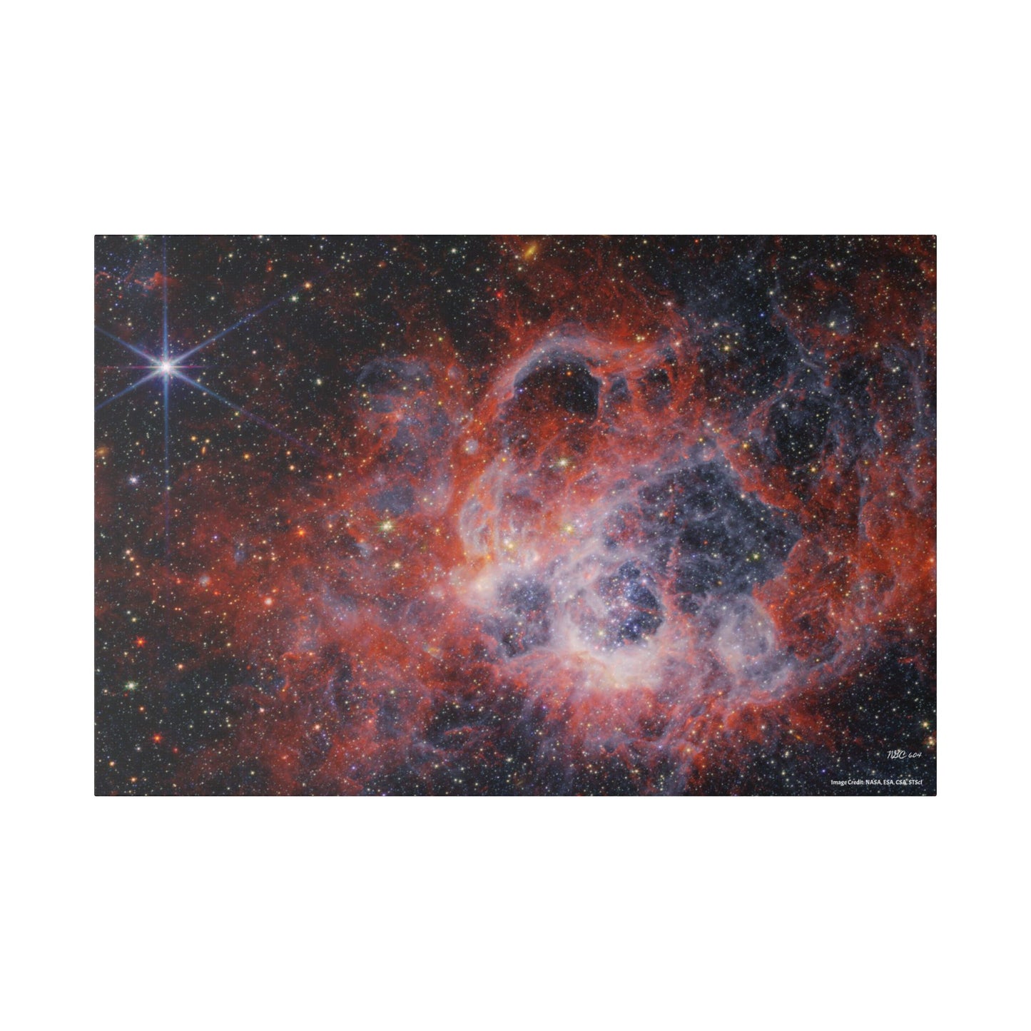 NGC 604, Canvas Wall Art