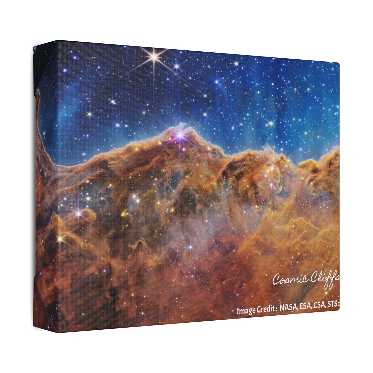 Cosmic Cliffs, Canvas Wall Art