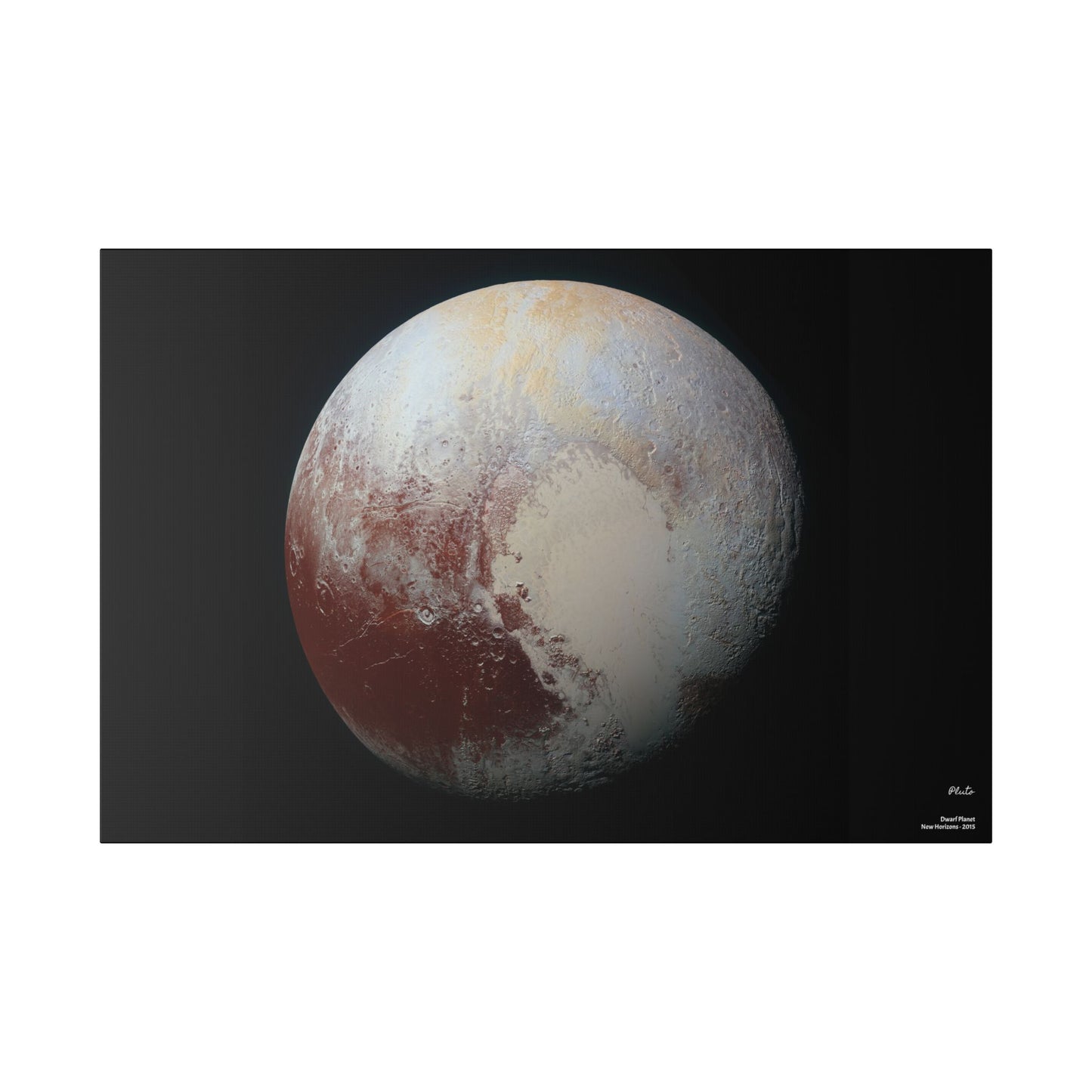 Pluto, Canvas Wall Art