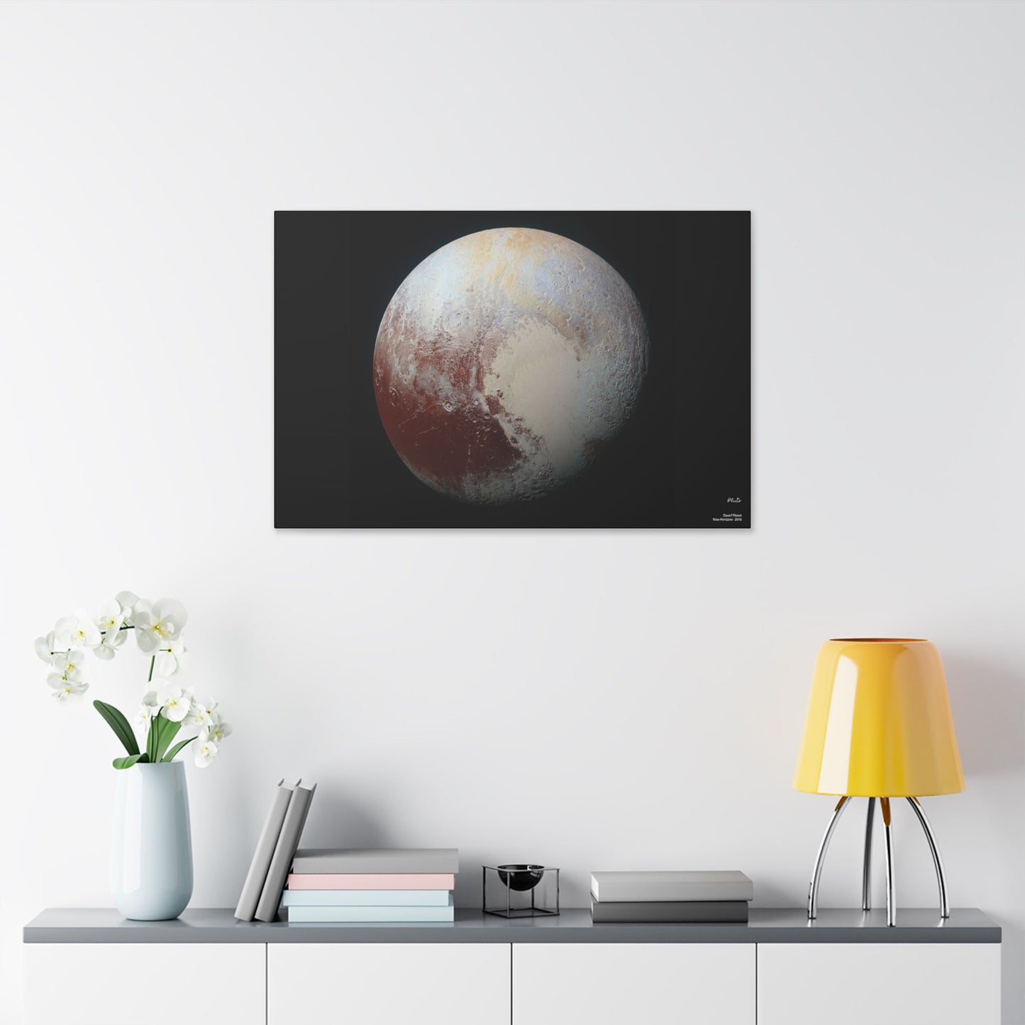 Pluto, Canvas Wall Art