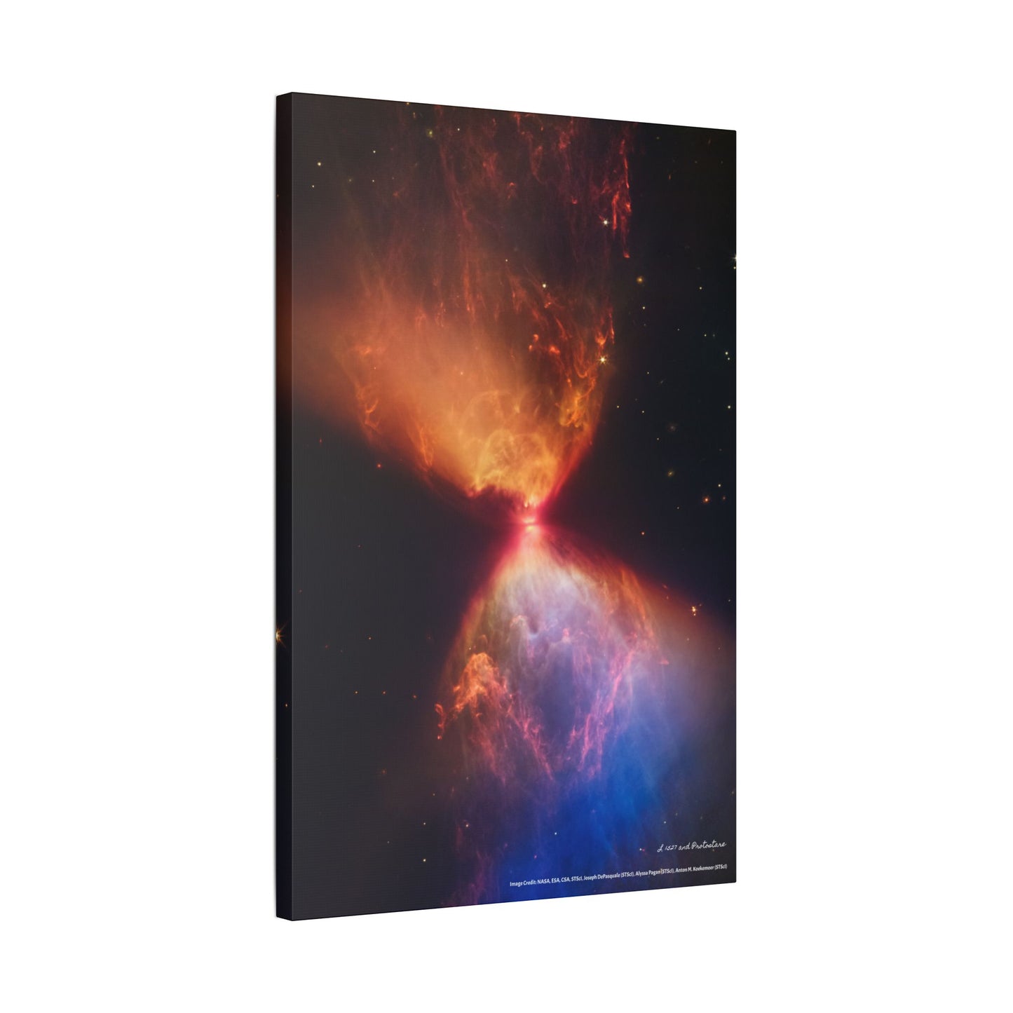 L 1527 and Protostar, Canvas Wall Art