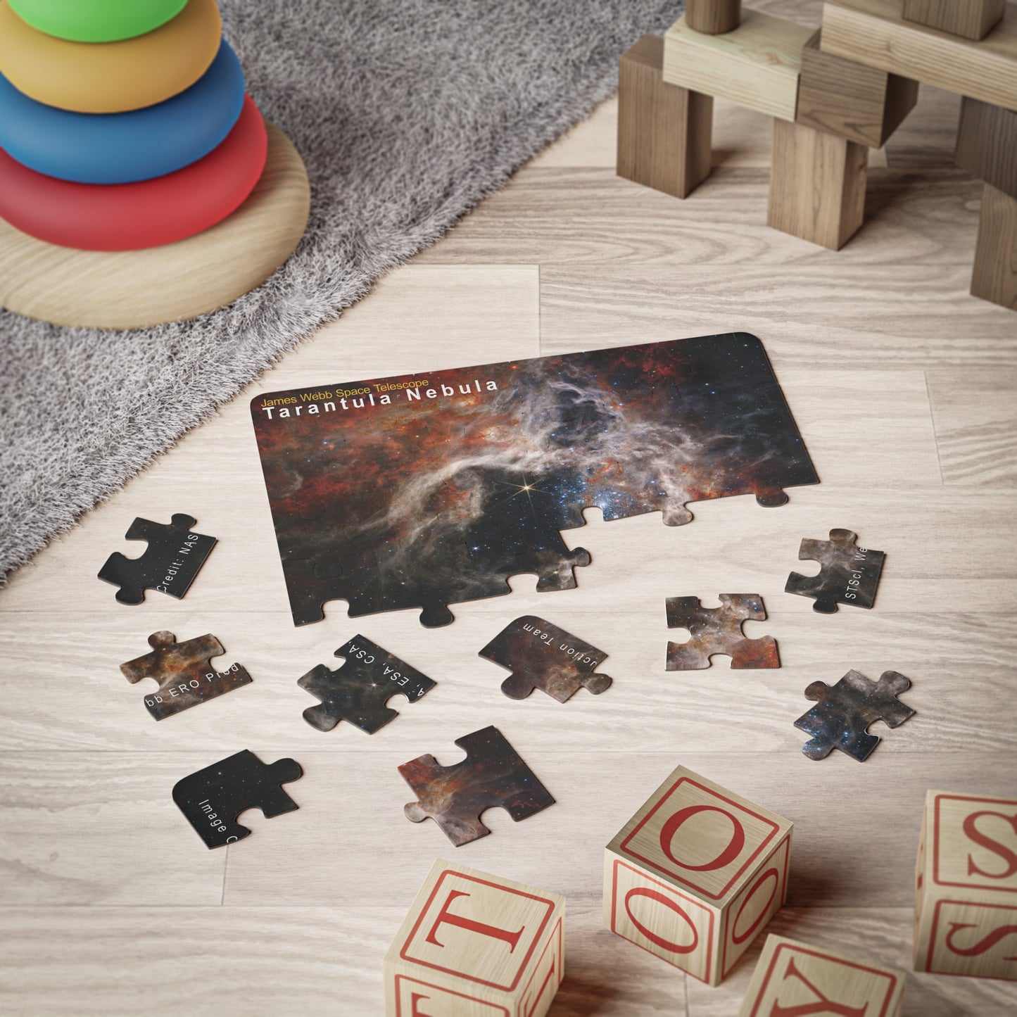 Tarantula Nebula, Kids' Puzzle