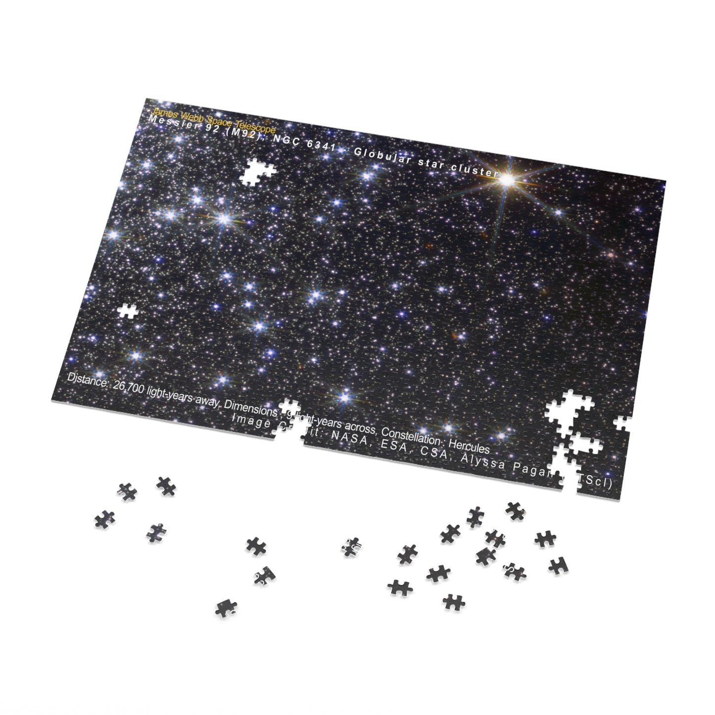 Globular Cluster M92 - Jigsaw Puzzle