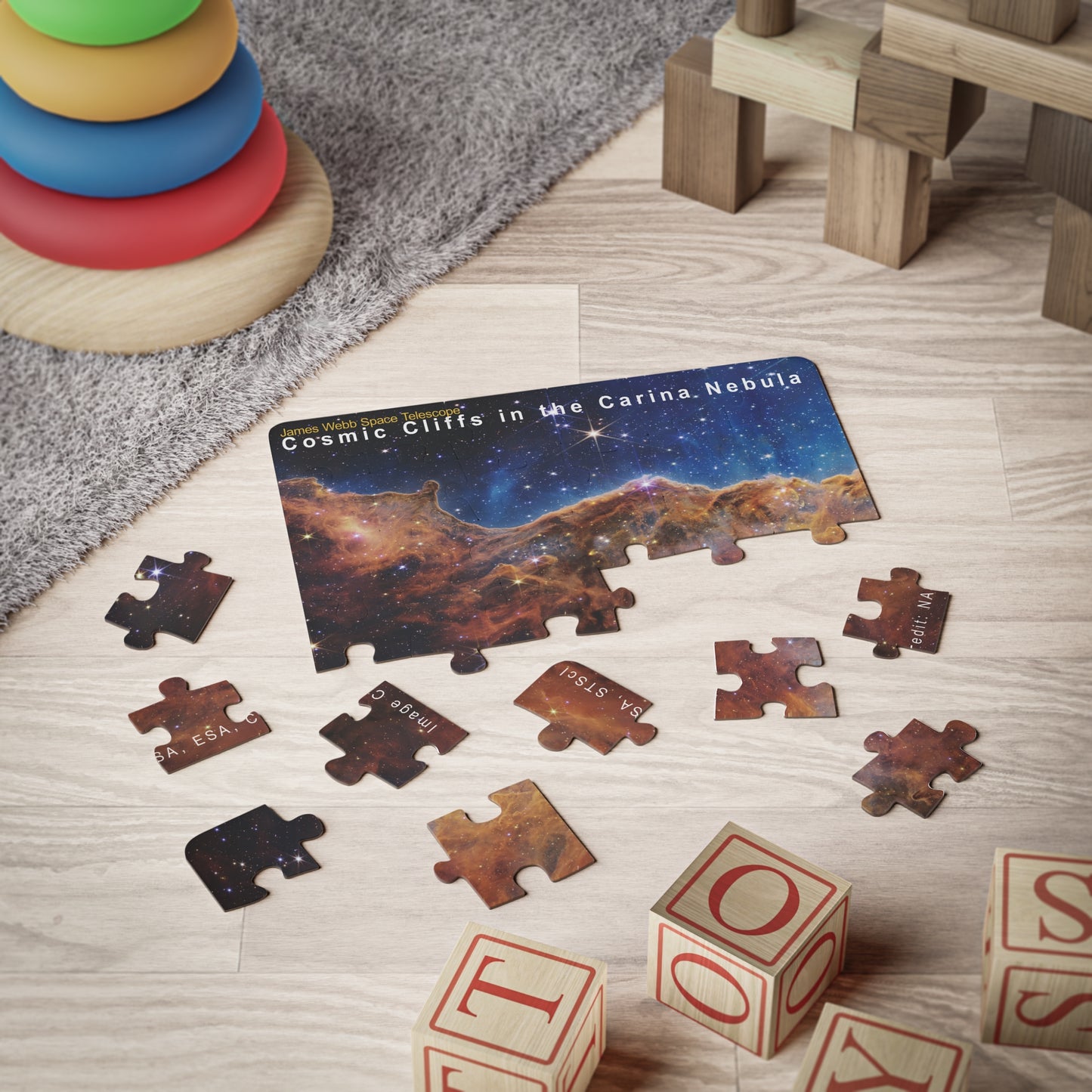 Carina Nebula, Kids' Puzzle