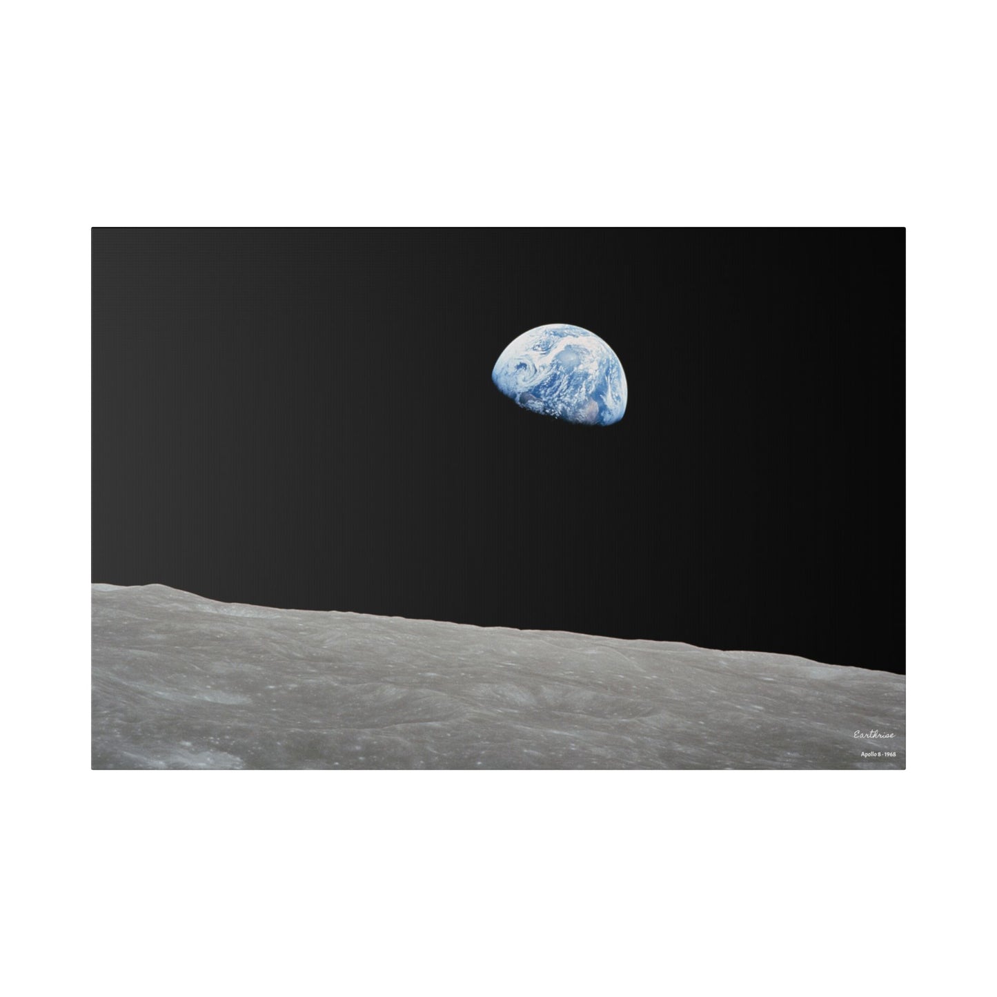 Earthrise, Canvas Wall Art
