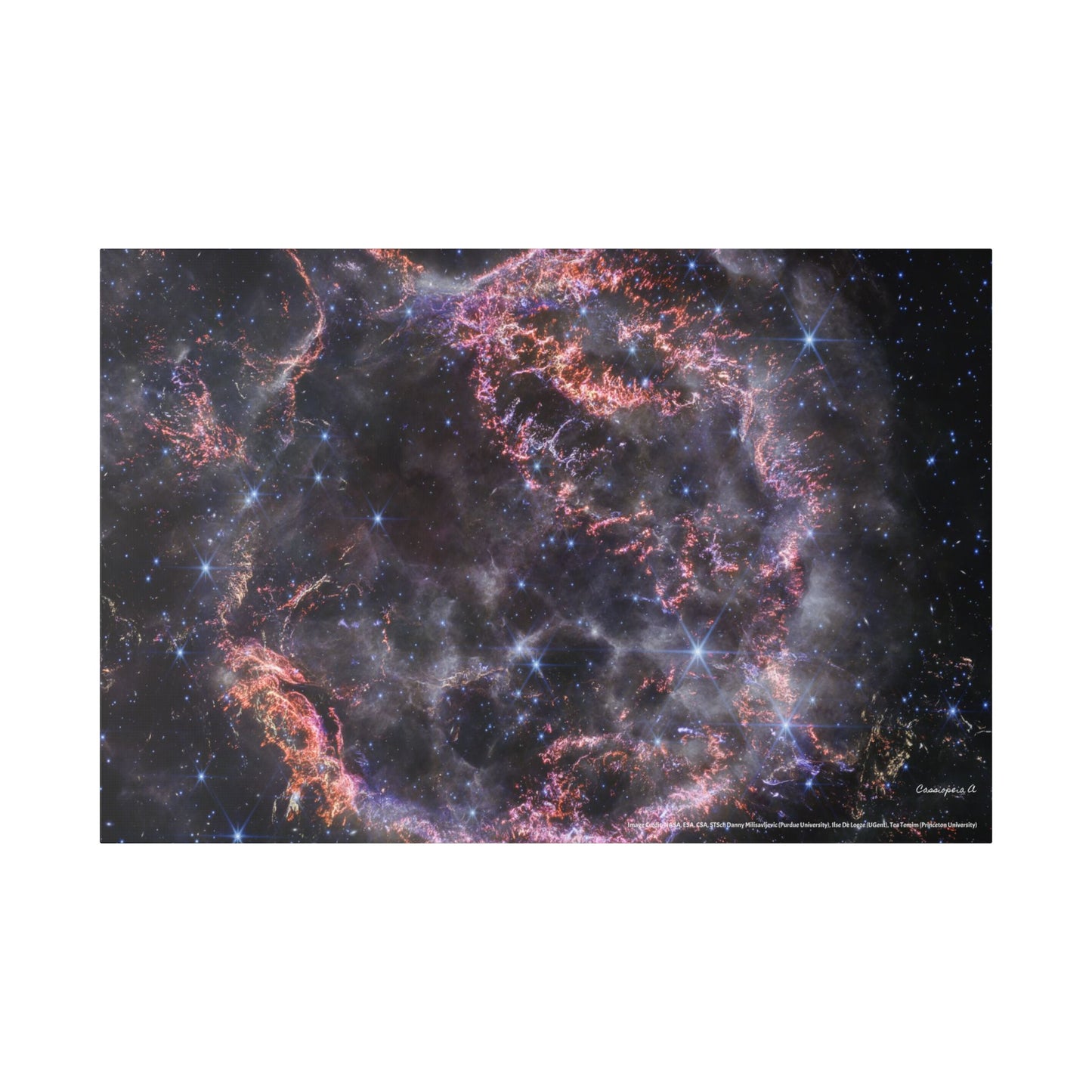 Cassiopeia A, Canvas Wall Art
