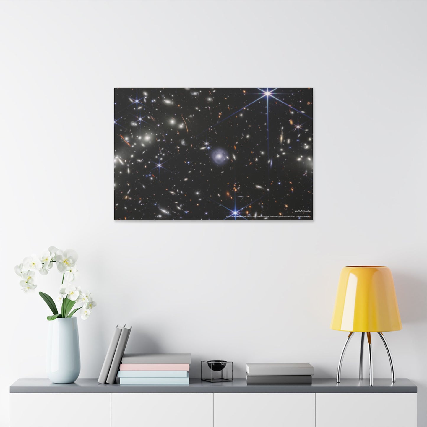 Bullet Cluster, Canvas Wall Art