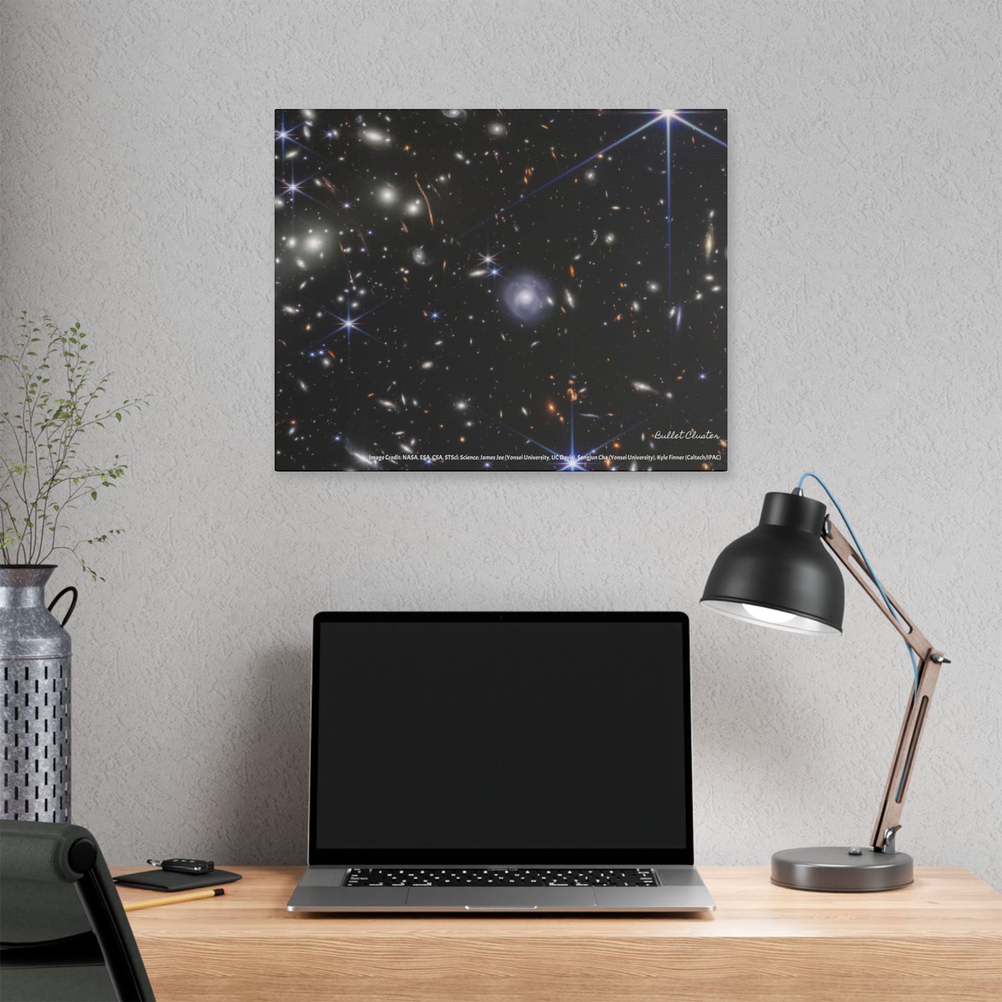 Bullet Cluster, Canvas Wall Art
