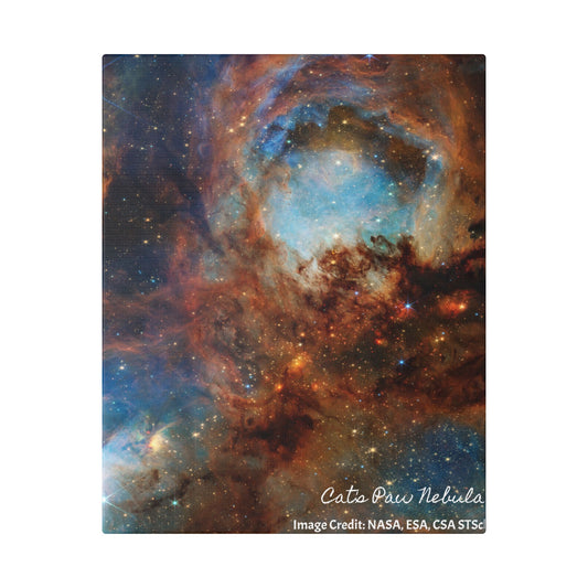 Cat’s Paw Nebula, Canvas Wall Art