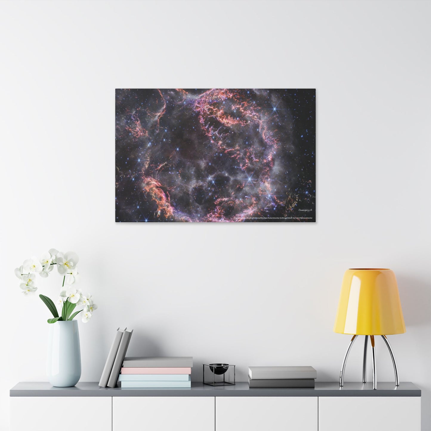 Cassiopeia A, Canvas Wall Art