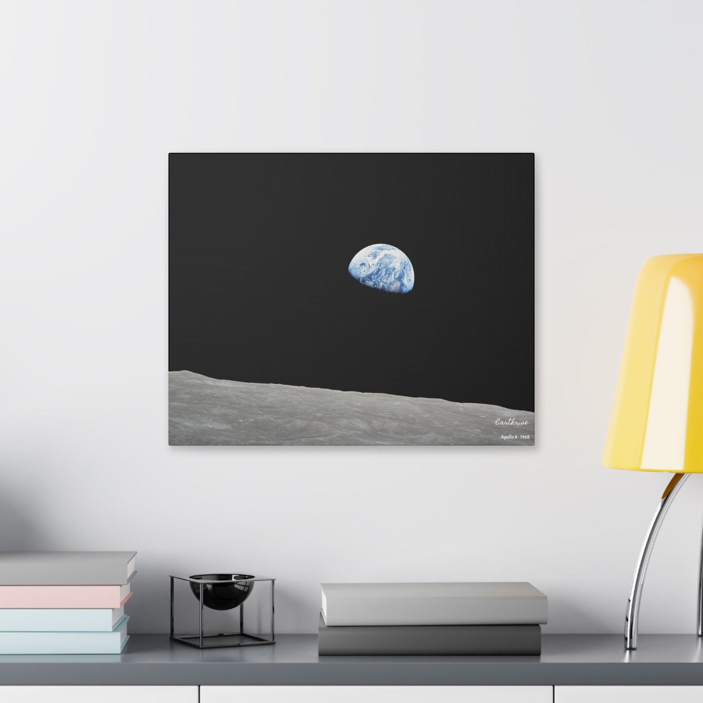 Earthrise, Canvas Wall Art