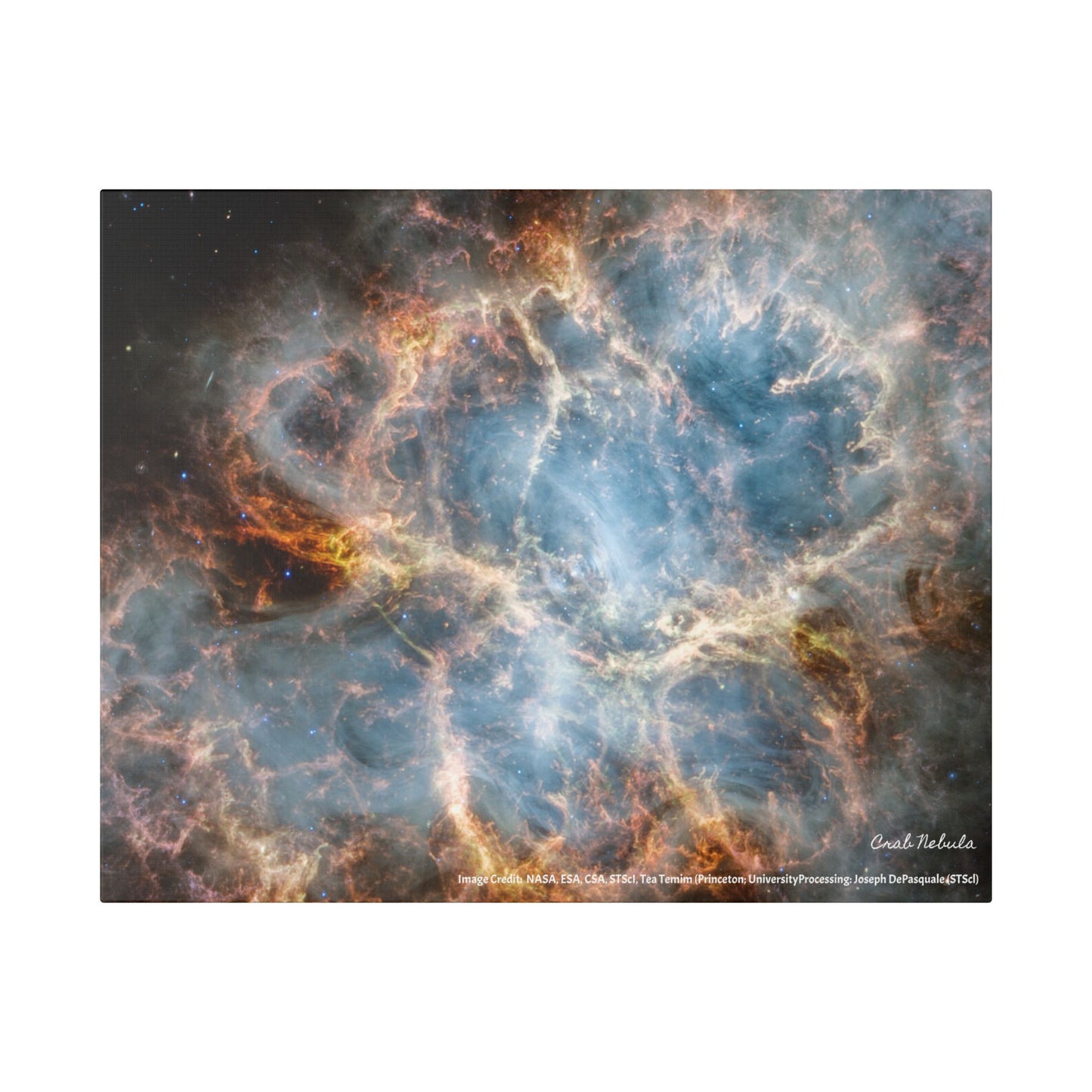 Crab Nebula, Canvas Wall Art