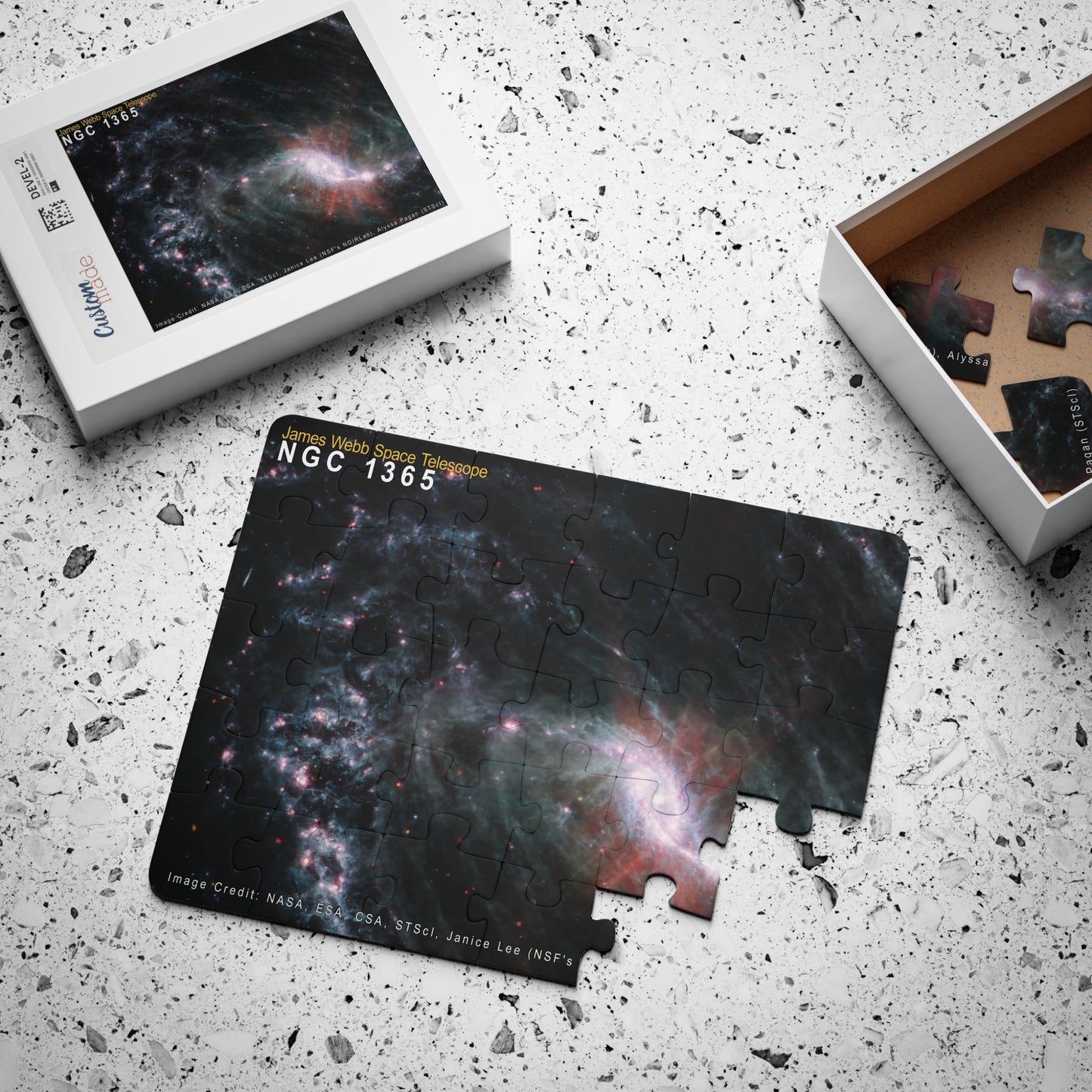 NGC 1365, Kids' Puzzle