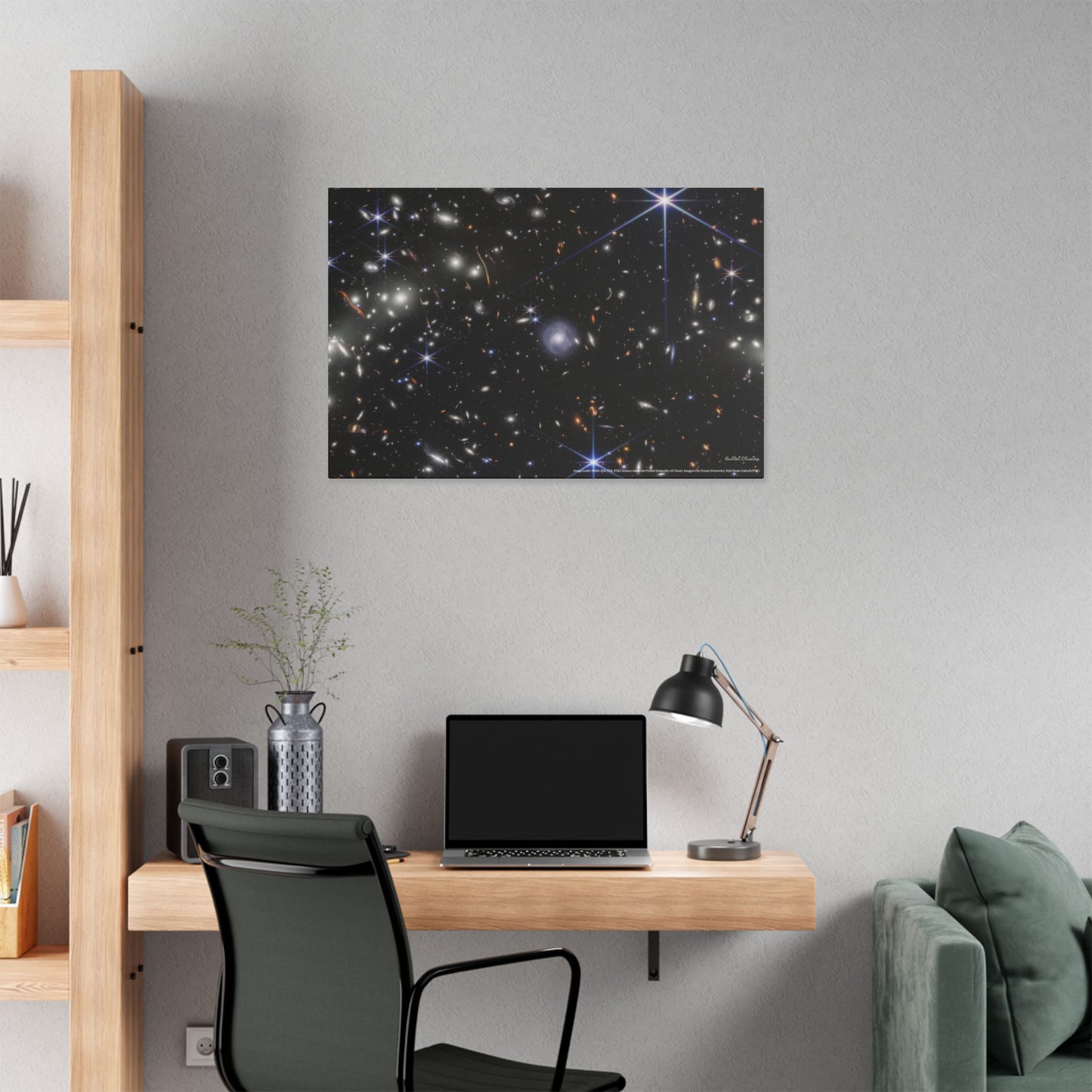 Bullet Cluster, Canvas Wall Art