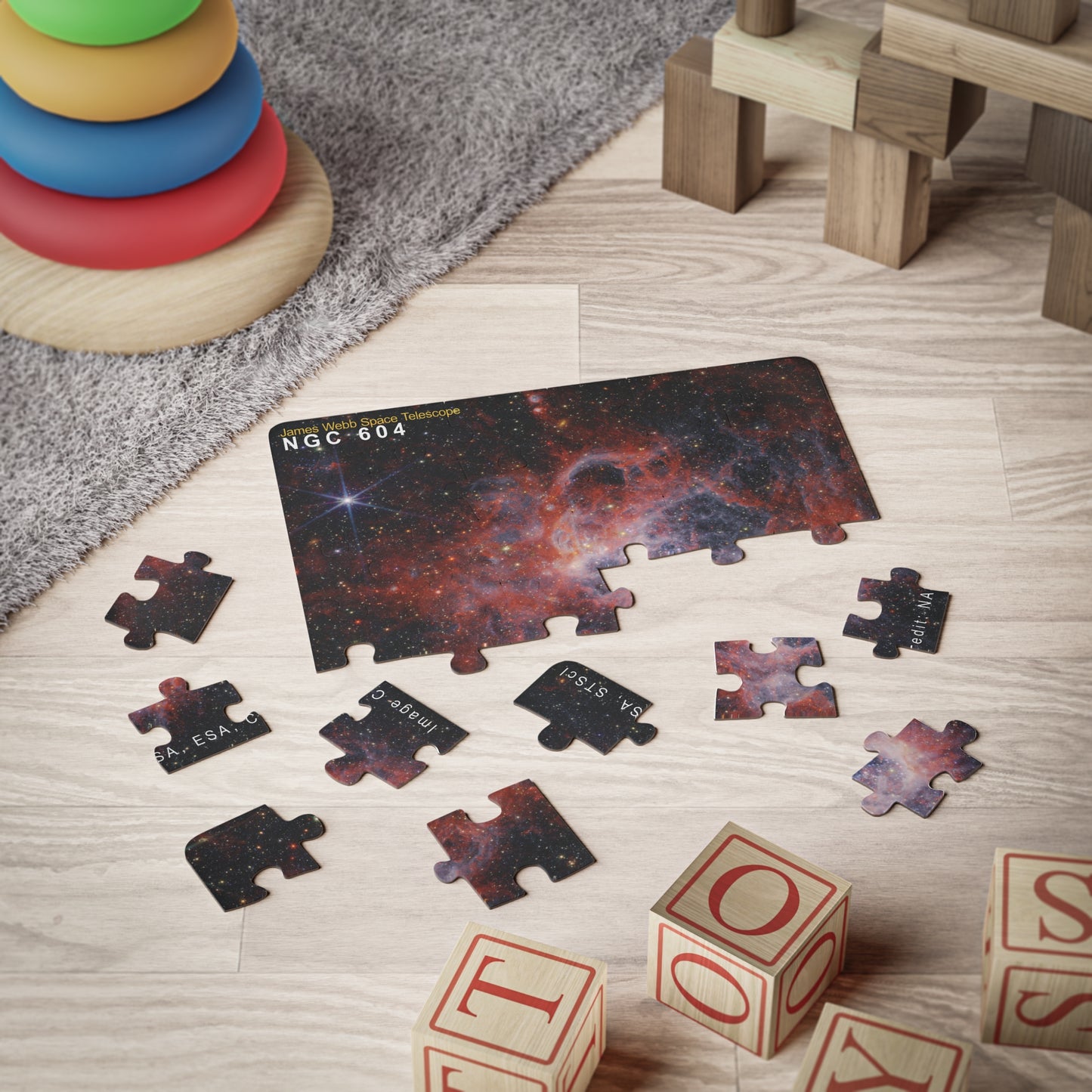 NGC 604, Kids' Puzzle