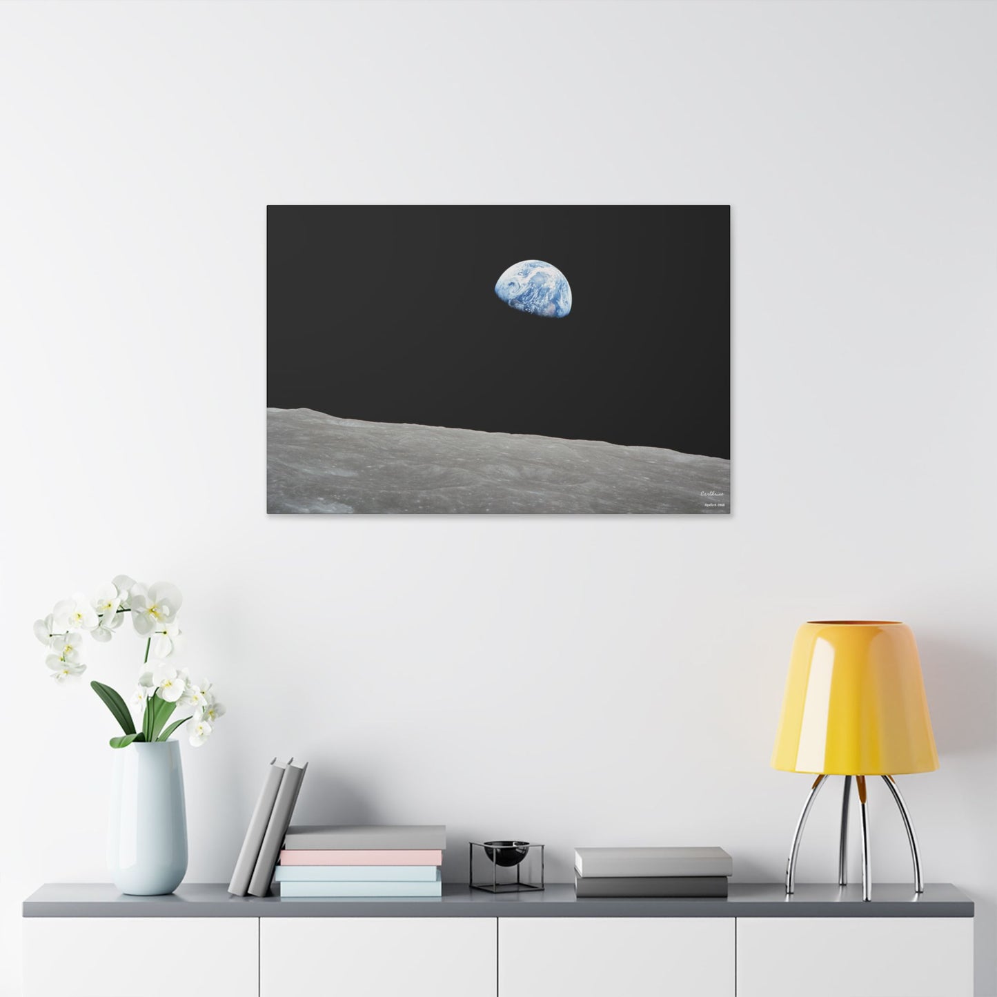 Earthrise, Canvas Wall Art