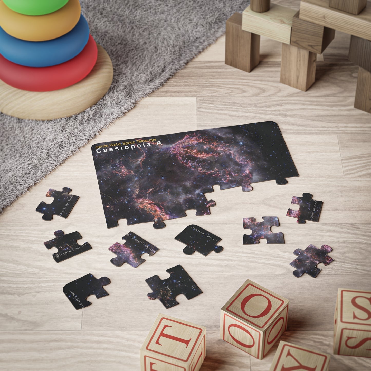 Cassiopeia A, Kids' Puzzle