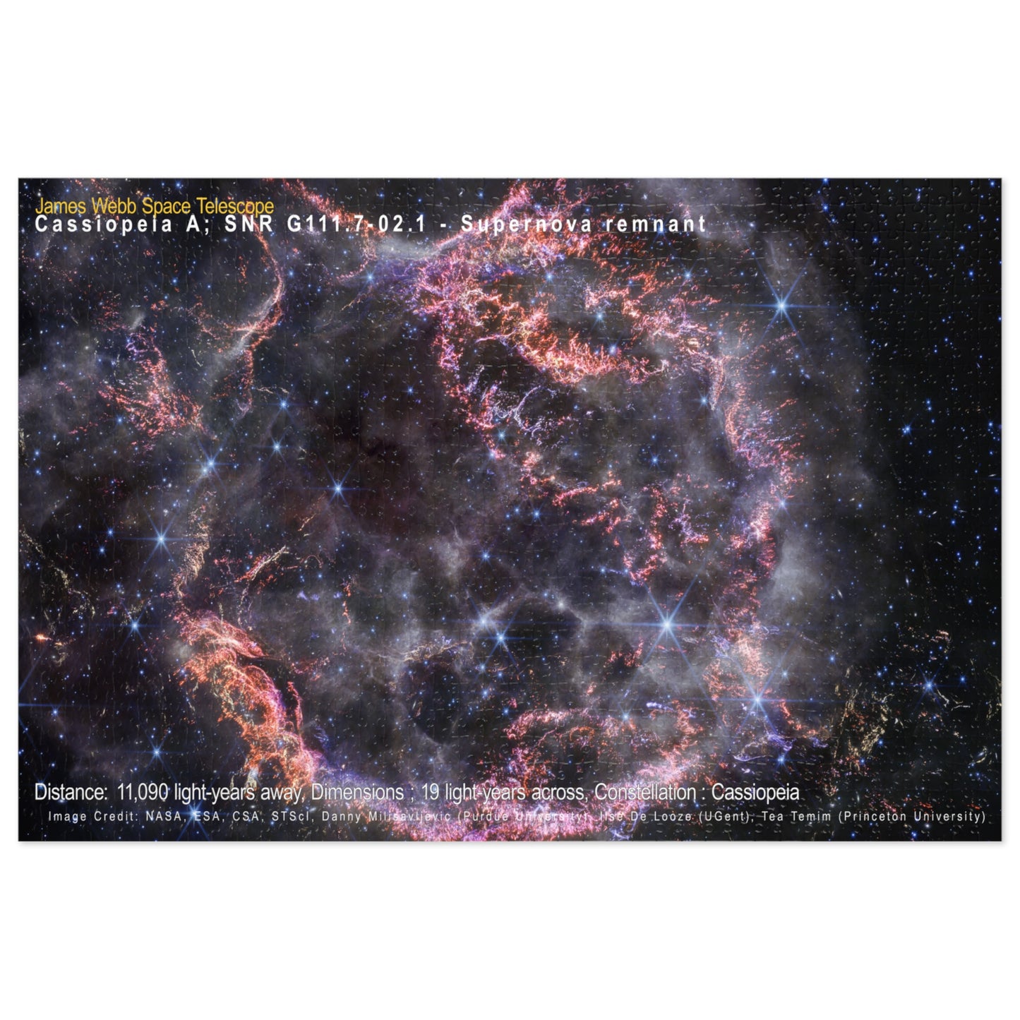 Cassiopeia A - Jigsaw Puzzle