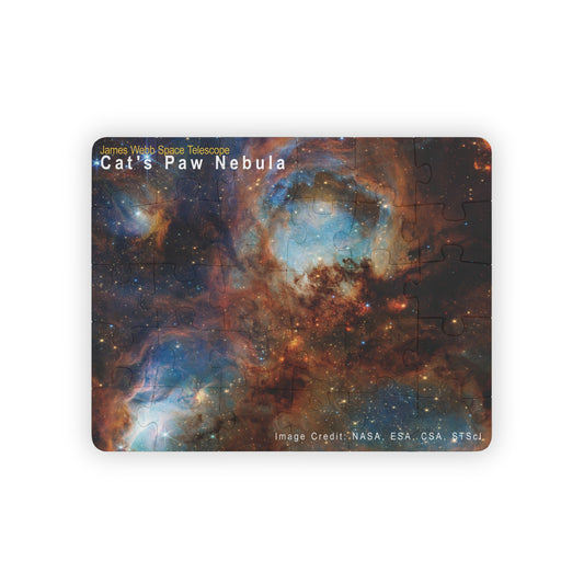 Cat's Paw Nebula, Kids' Puzzle