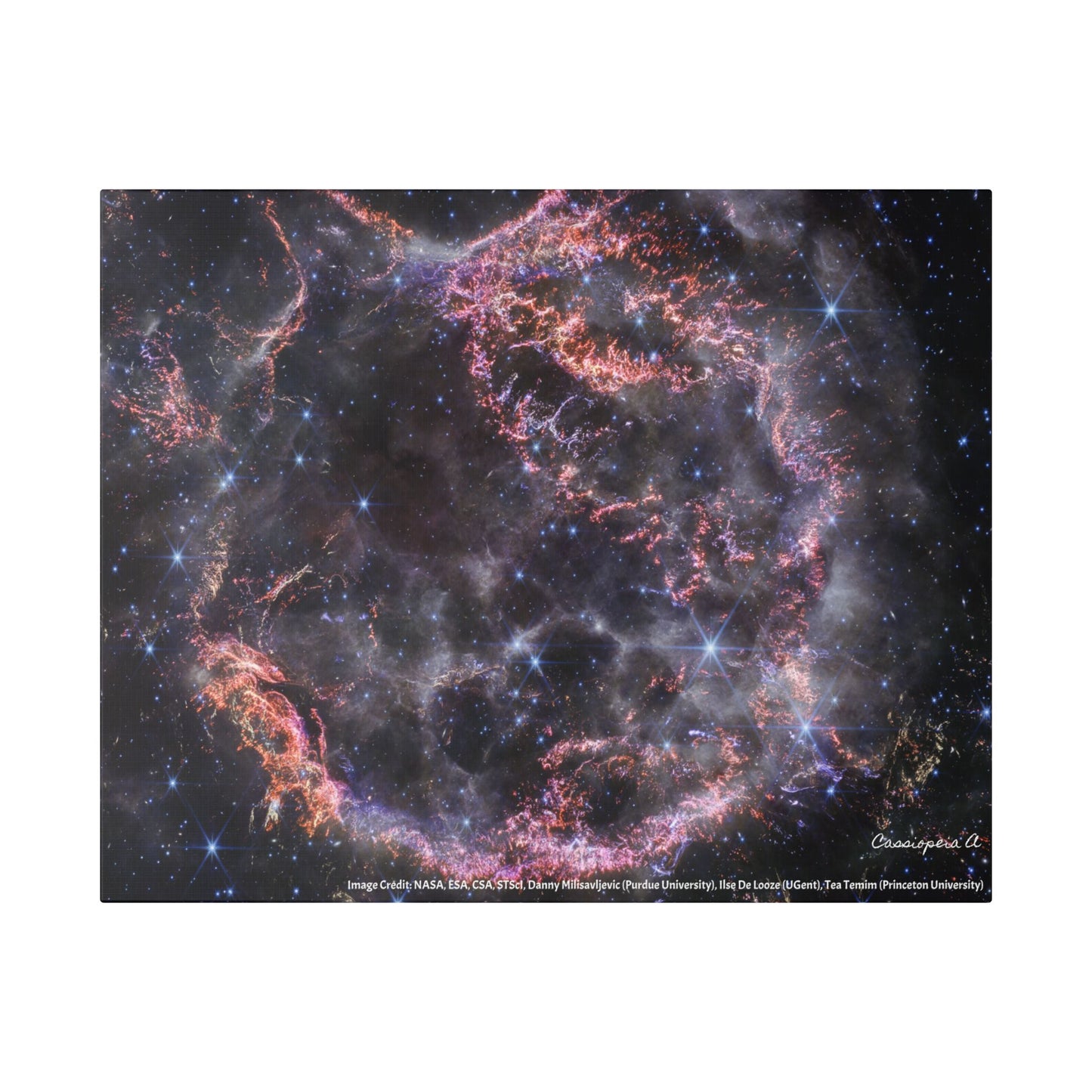 Cassiopeia A, Canvas Wall Art