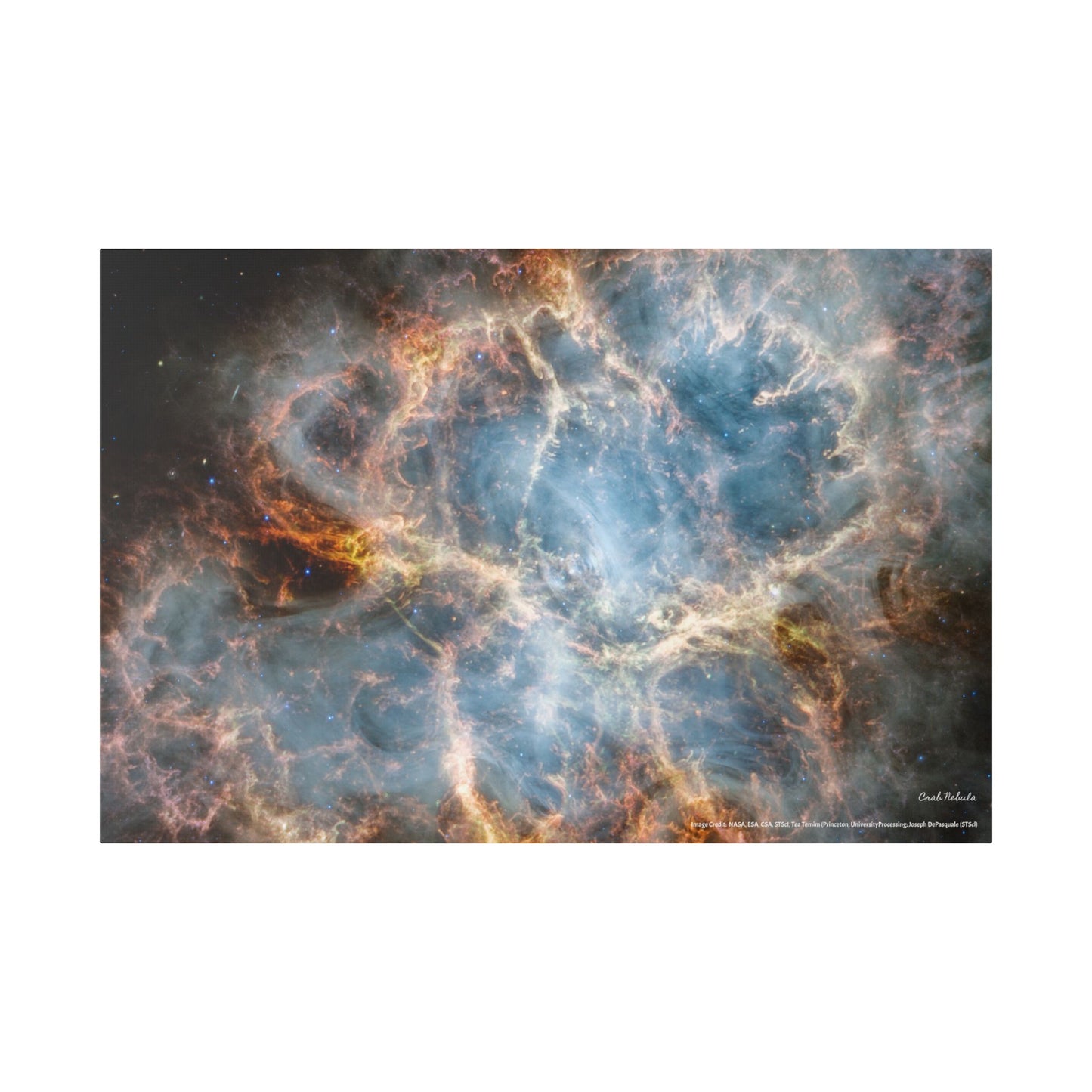 Crab Nebula, Canvas Wall Art
