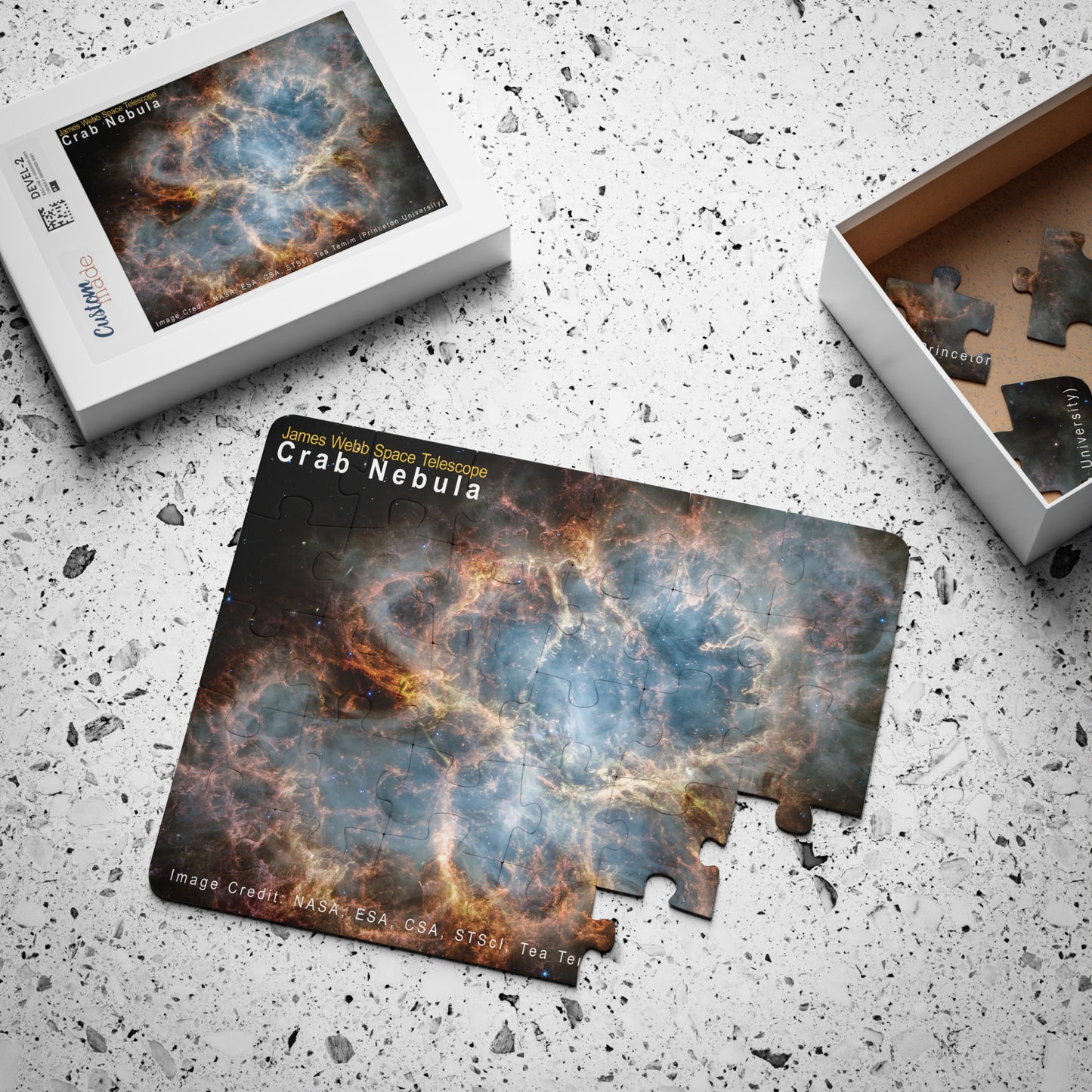 Crab Nebula, Kids' Puzzle