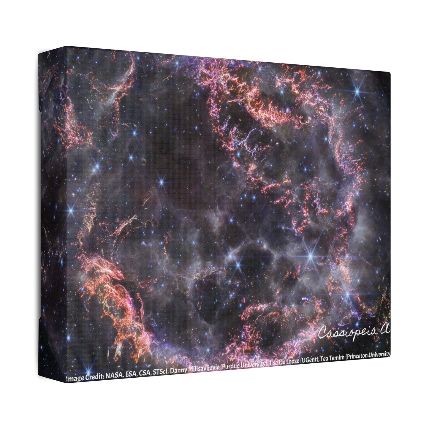 Cassiopeia A, Canvas Wall Art