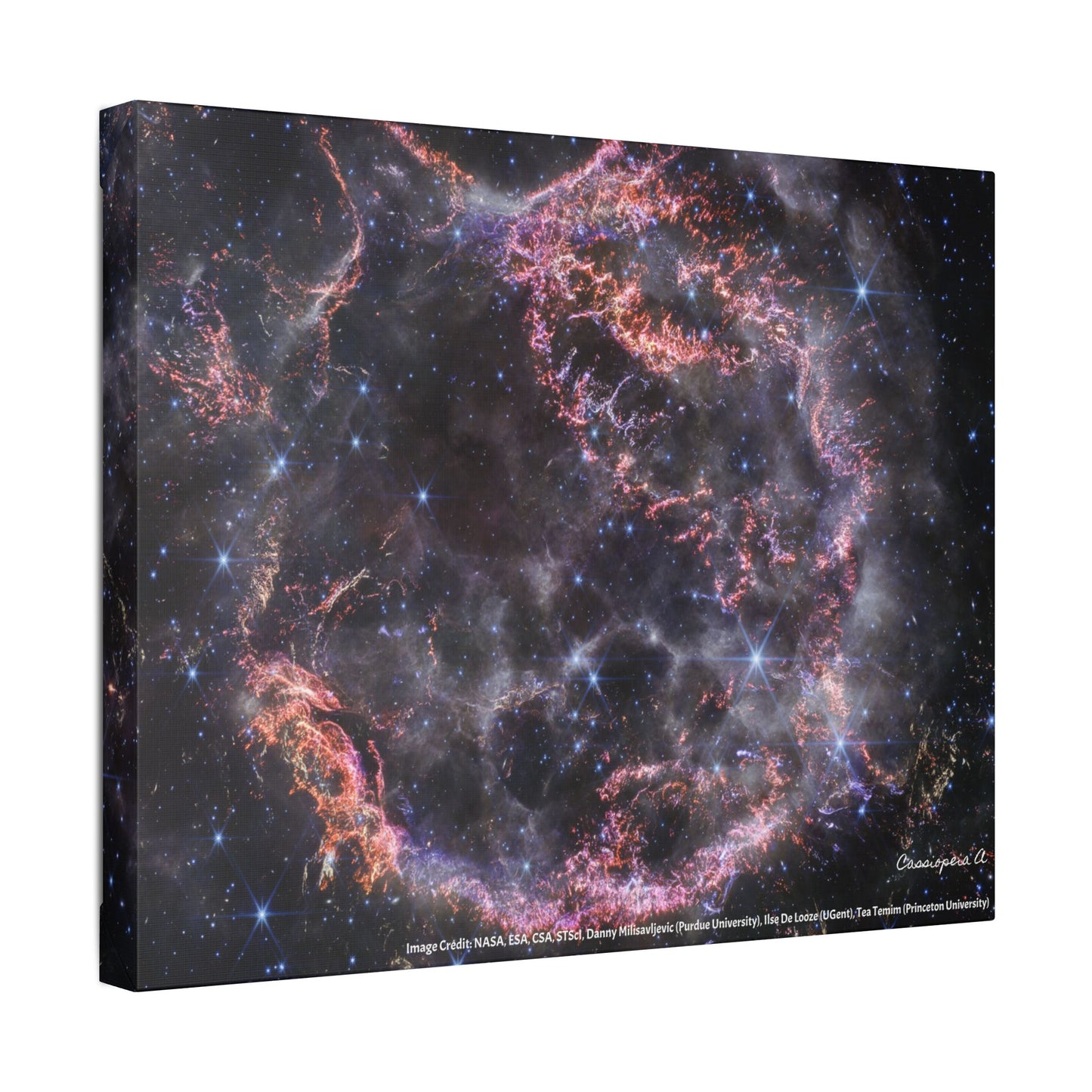 Cassiopeia A, Canvas Wall Art