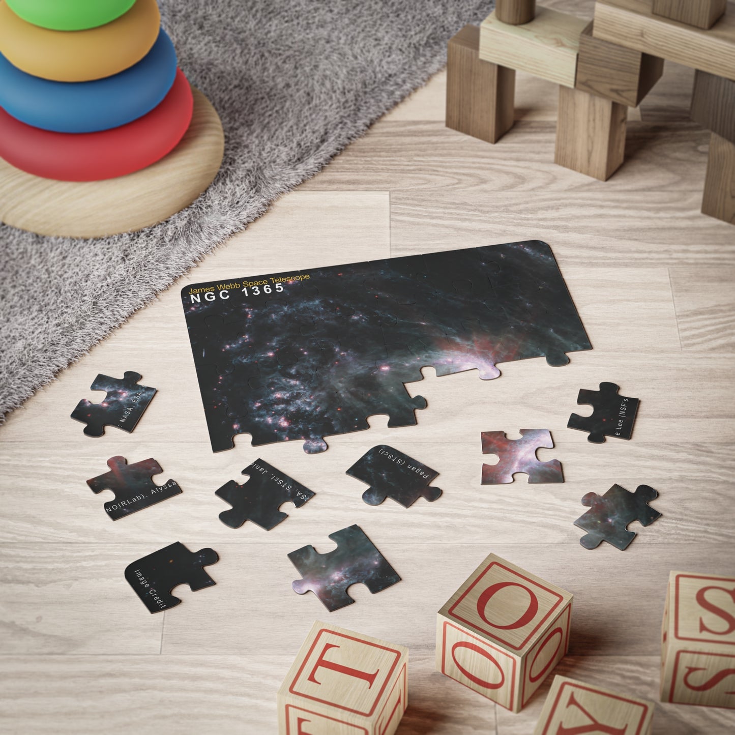 NGC 1365, Kids' Puzzle