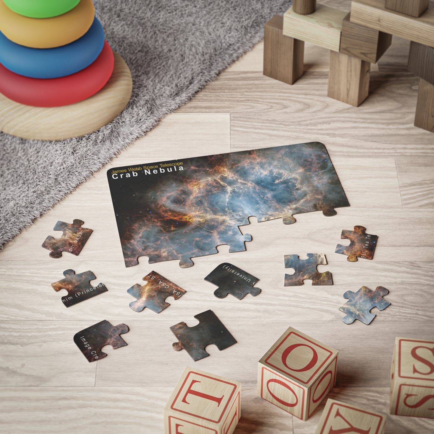 Crab Nebula, Kids' Puzzle