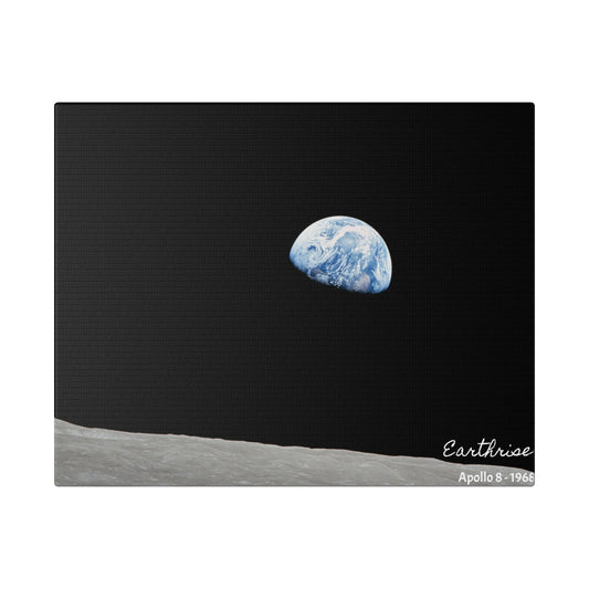 Earthrise, Canvas Wall Art