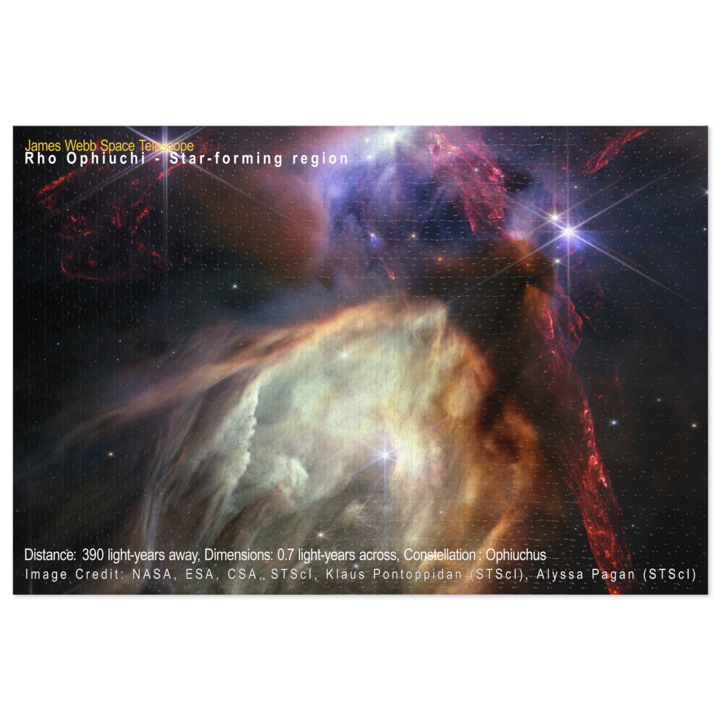 Rho Ophiuchi - Jigsaw Puzzle