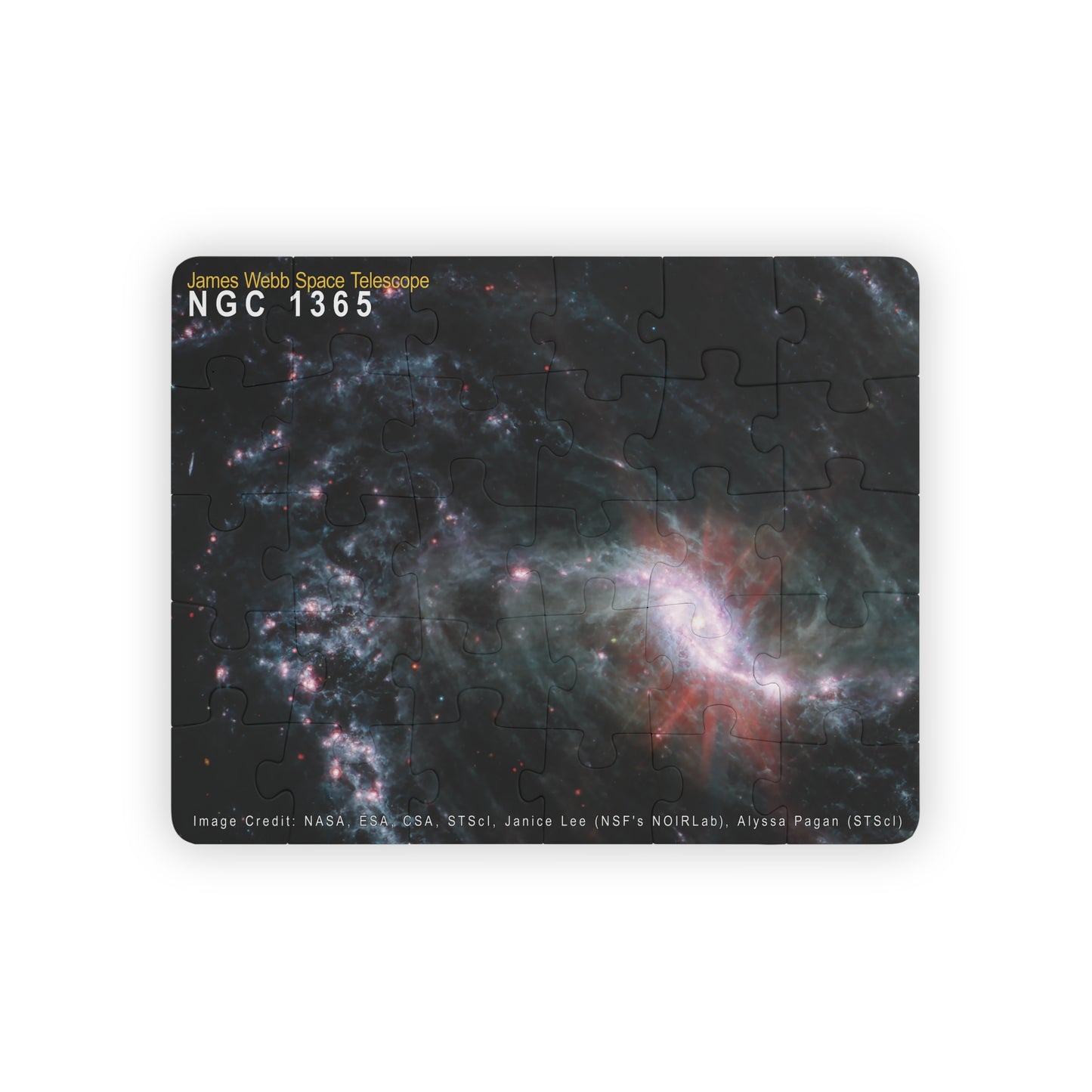 NGC 1365, Kids' Puzzle