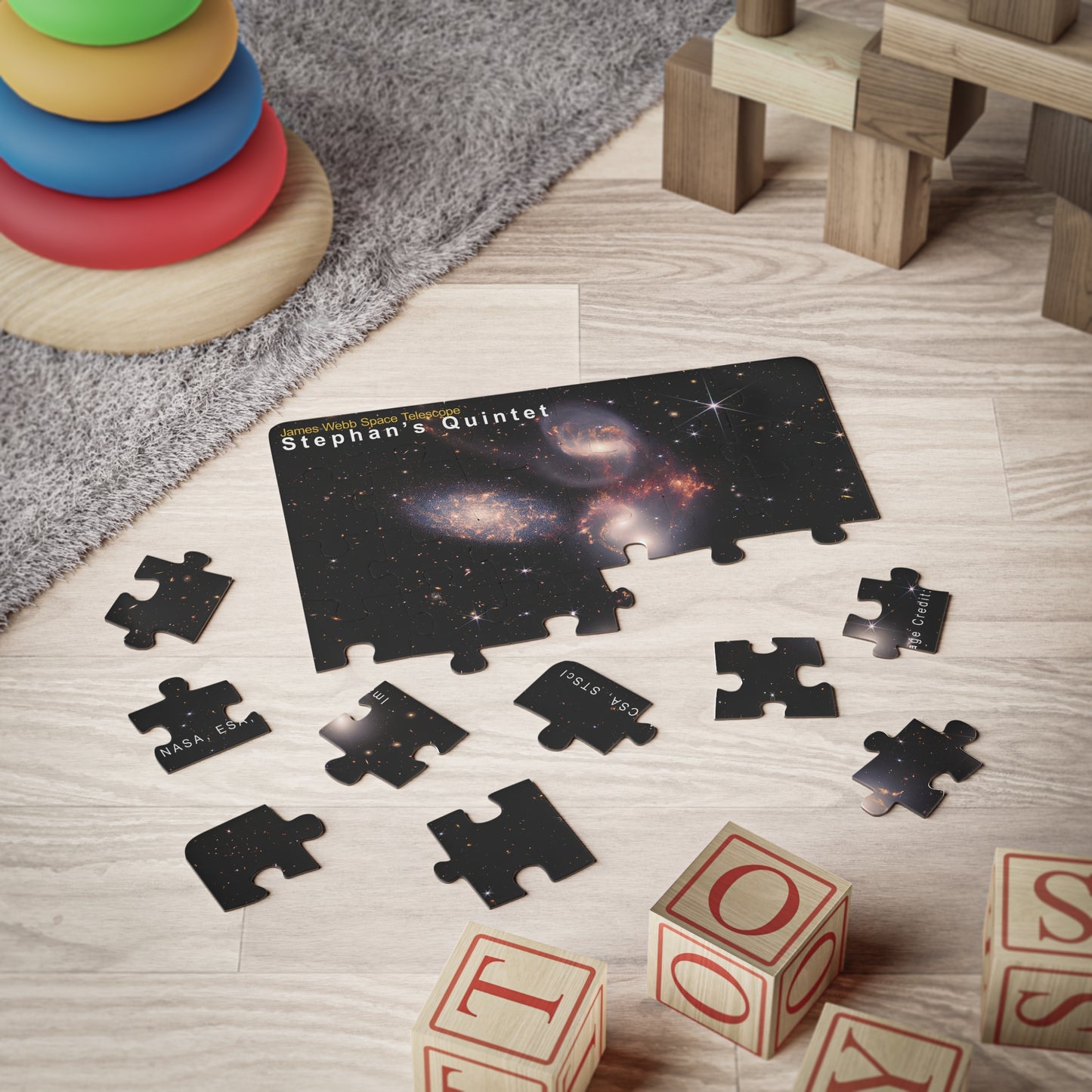 Stephan's Quintet, Kids' Puzzle