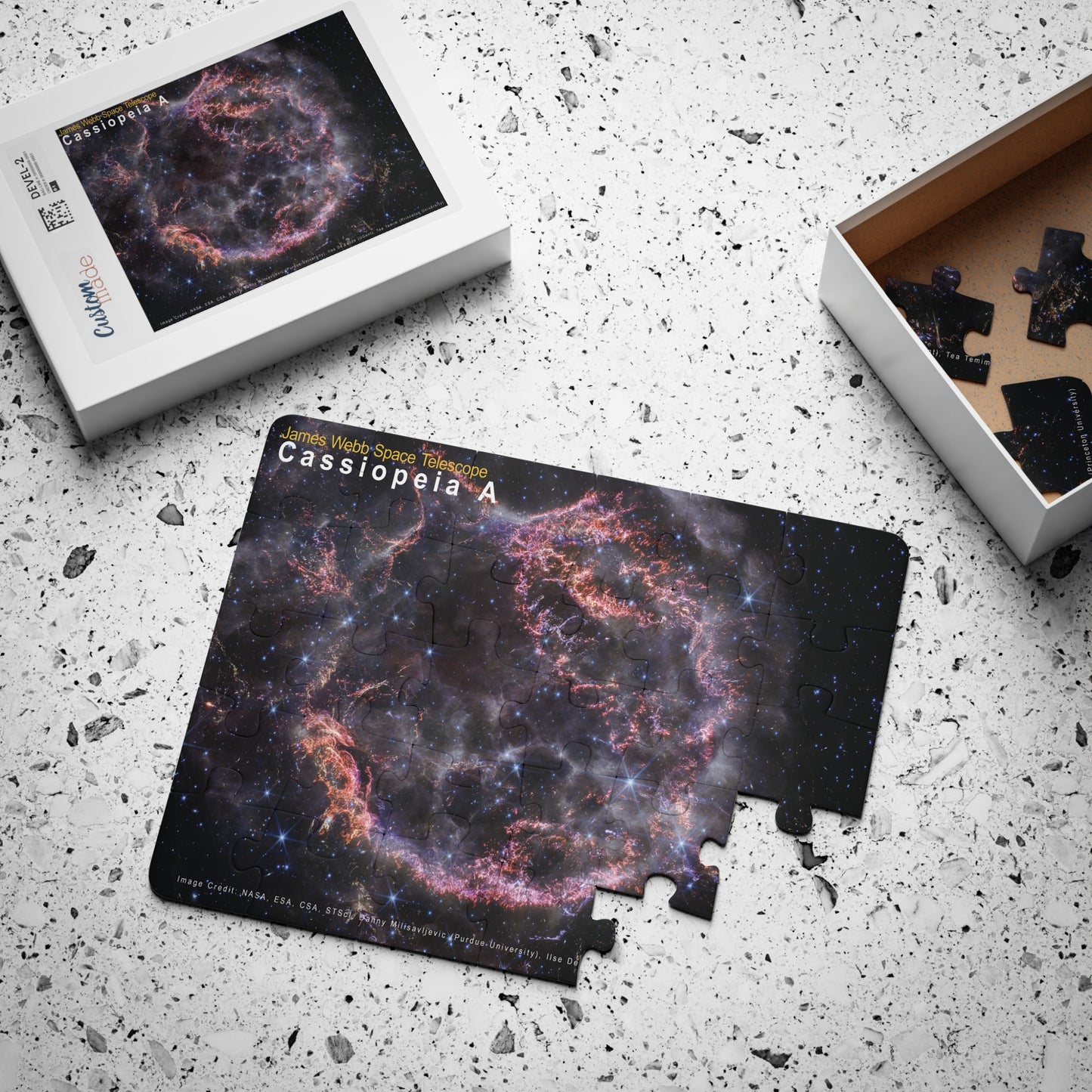 Cassiopeia A, Kids' Puzzle