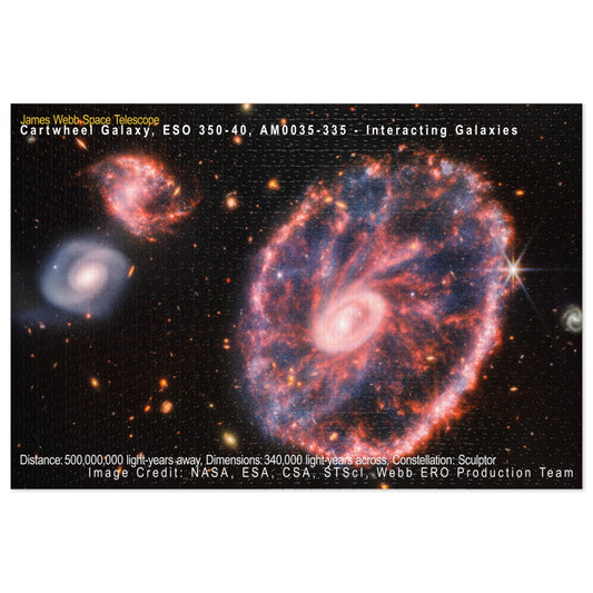 Cartwheel Galaxy, Jigsaw Puzzle