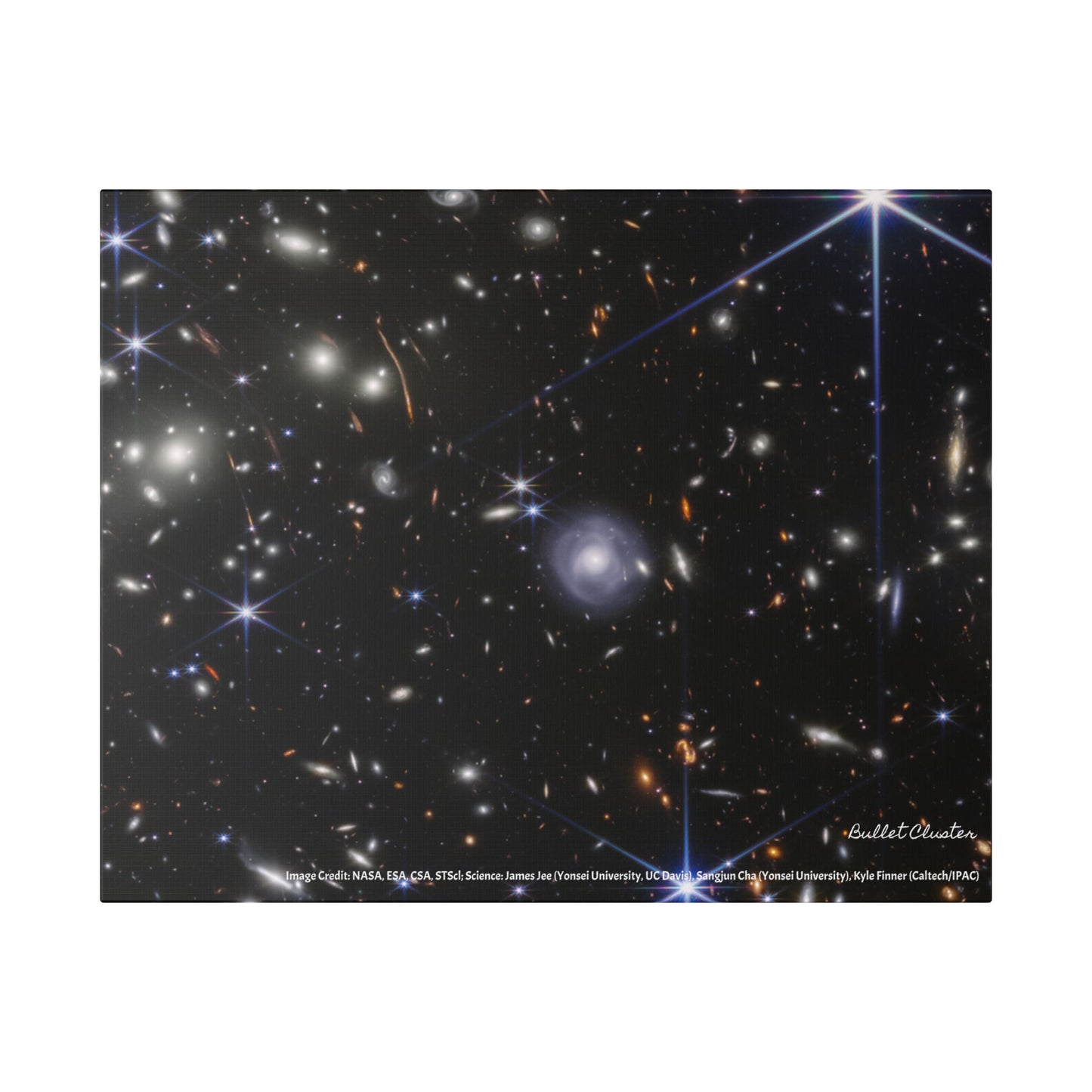 Bullet Cluster, Canvas Wall Art