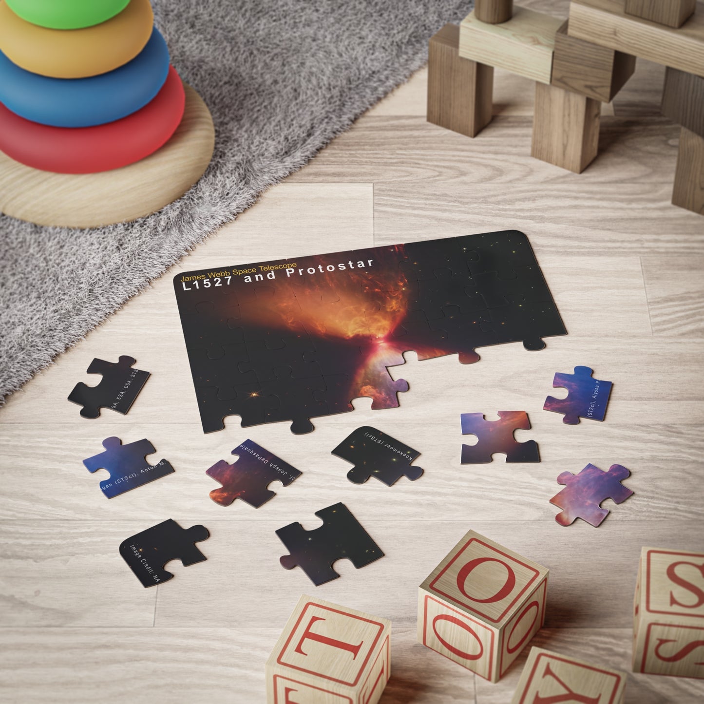 L1527 and Protostar, Kids' Puzzle