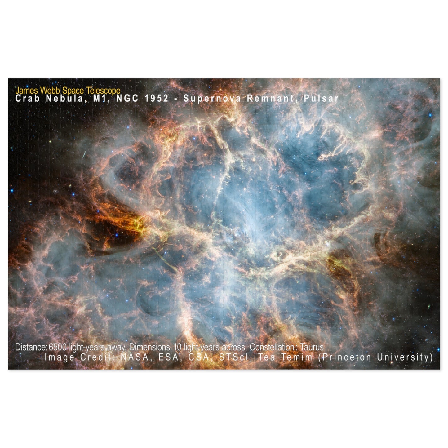 Crab Nebula - Jigsaw Puzzle